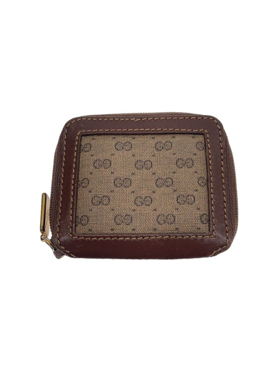 Gucci Gucci GG Monogram Coin Case Beige Size ONE SIZE - 1 Thumbnail