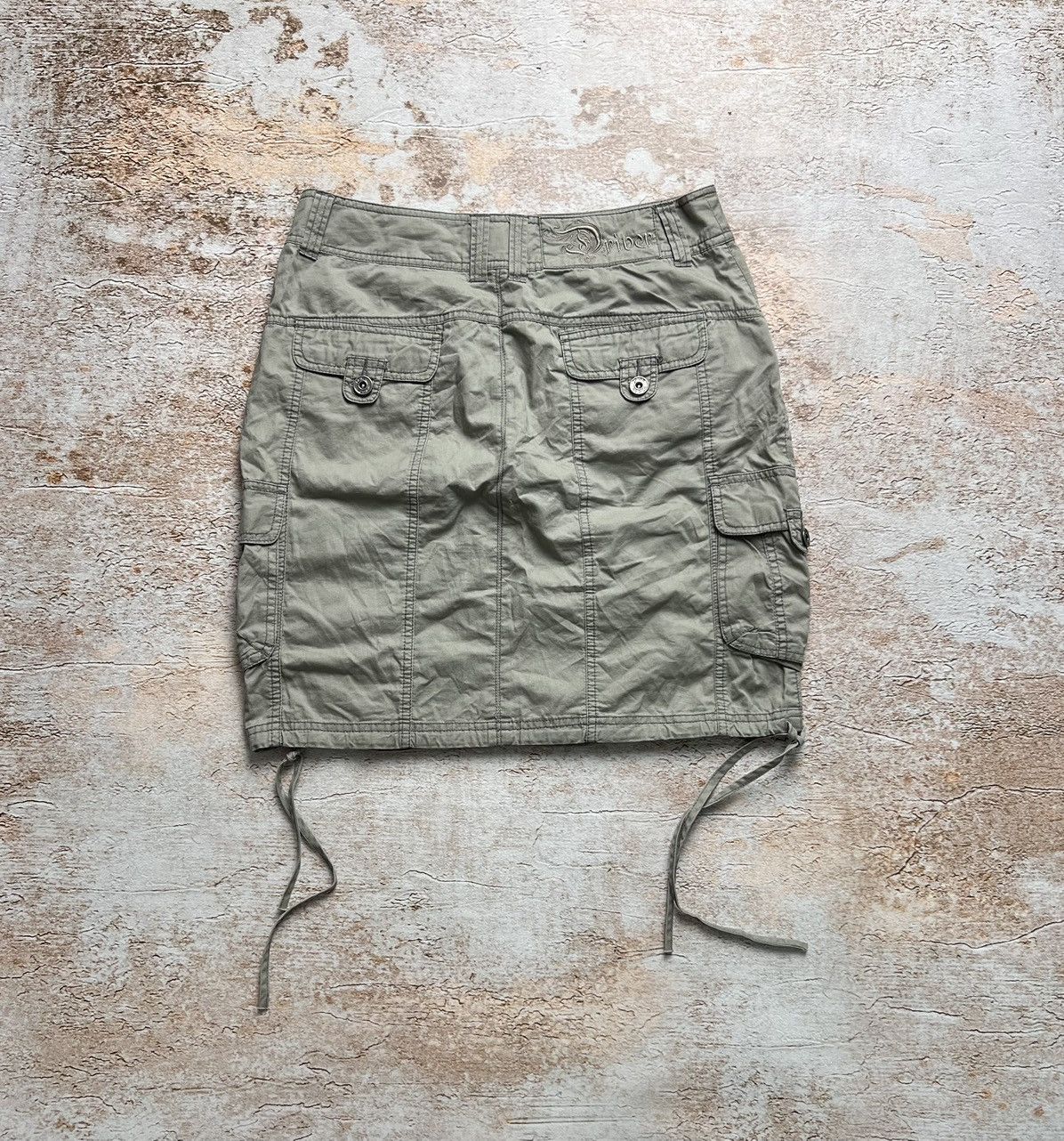Japanese Brand Vintage military cargo skirt Size 28" / US 6 / IT 42 - 5 Thumbnail