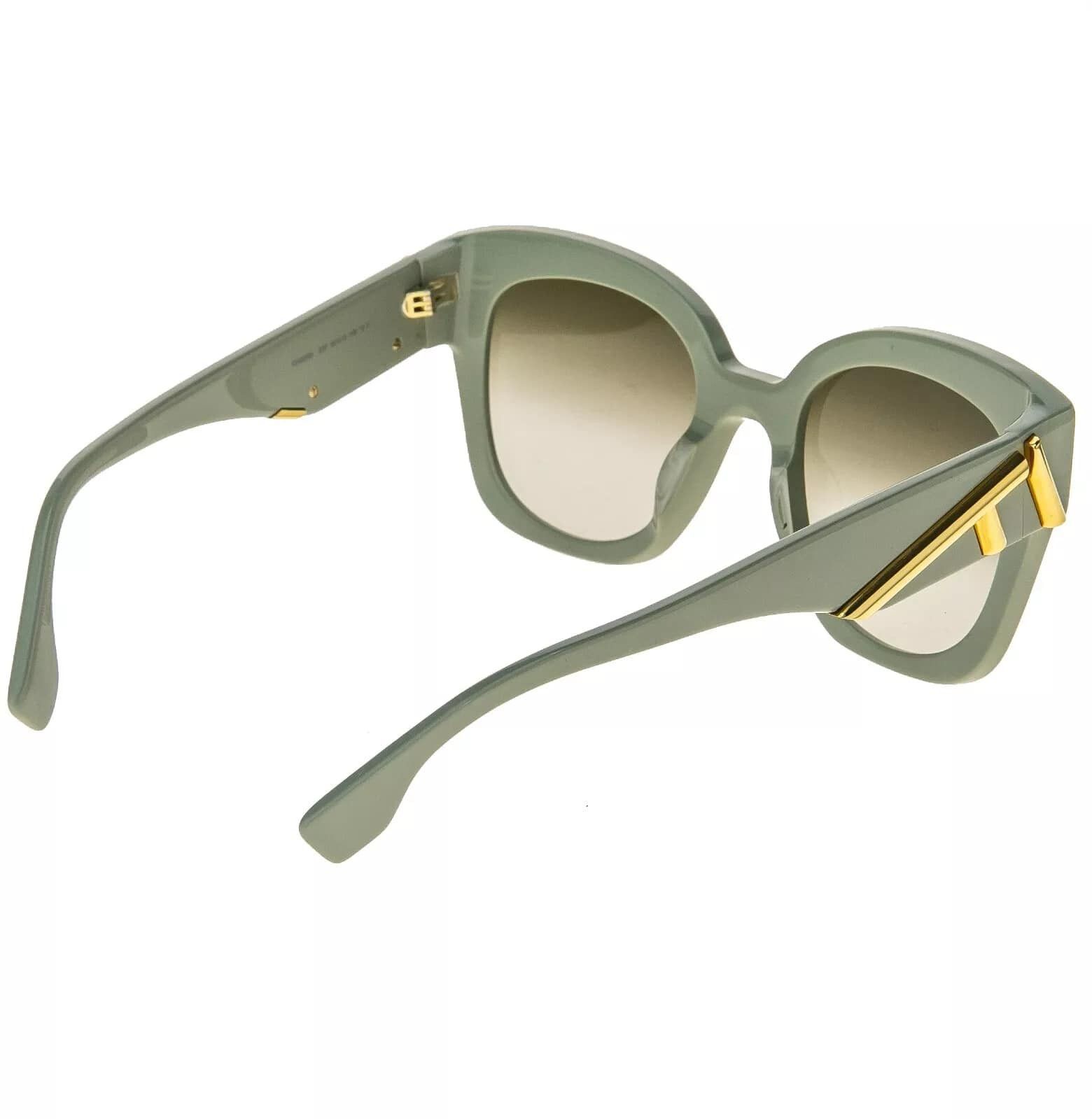Fendi FENDI FIRST 40098 Green Fashion Sunglasses FE40098I 95P Size ONE SIZE - 7 Thumbnail