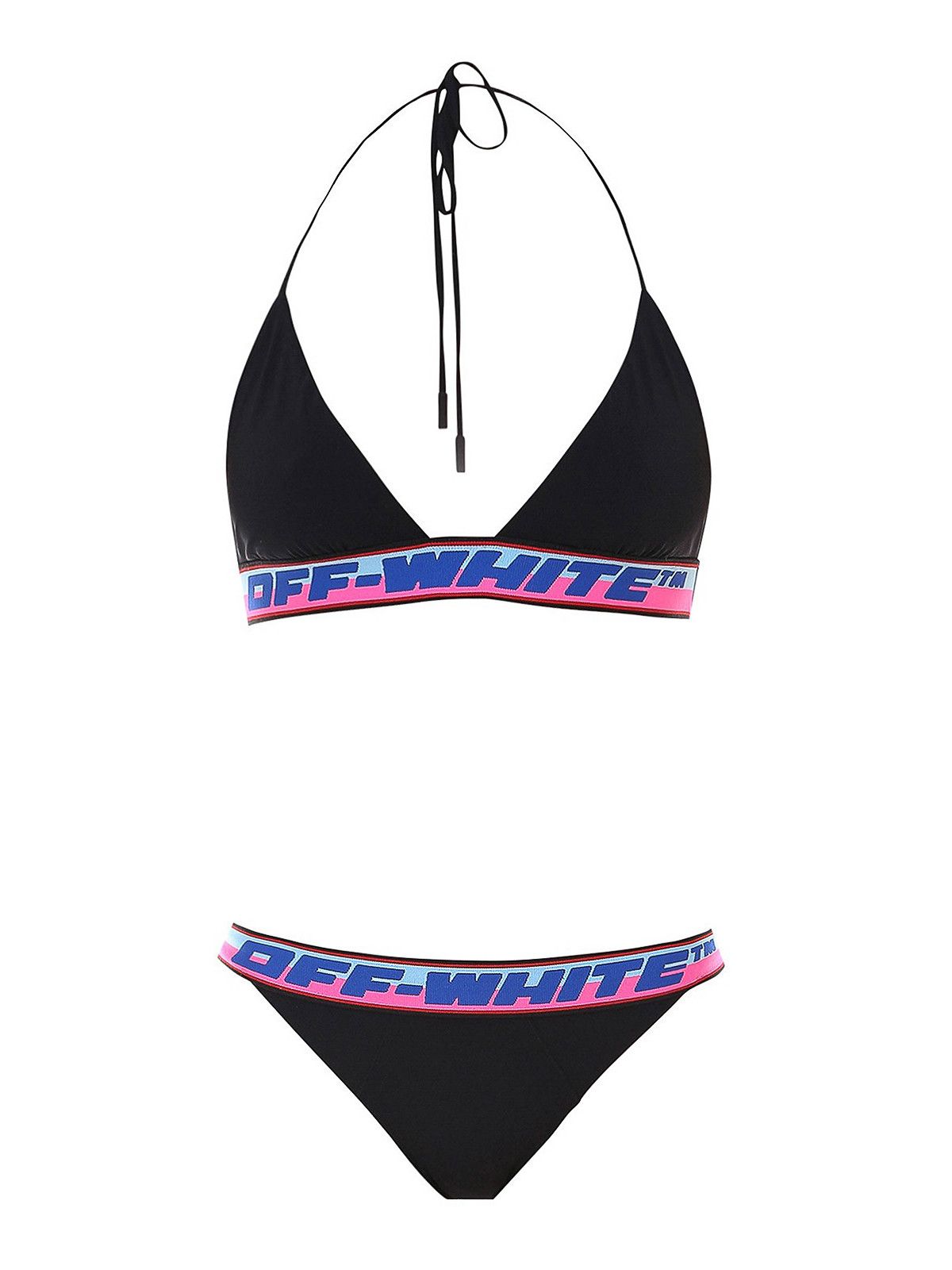 Off-White o1gr1nt0125 Size: 44 / Tape Bikini in Black Size ONE SIZE - 1 Thumbnail