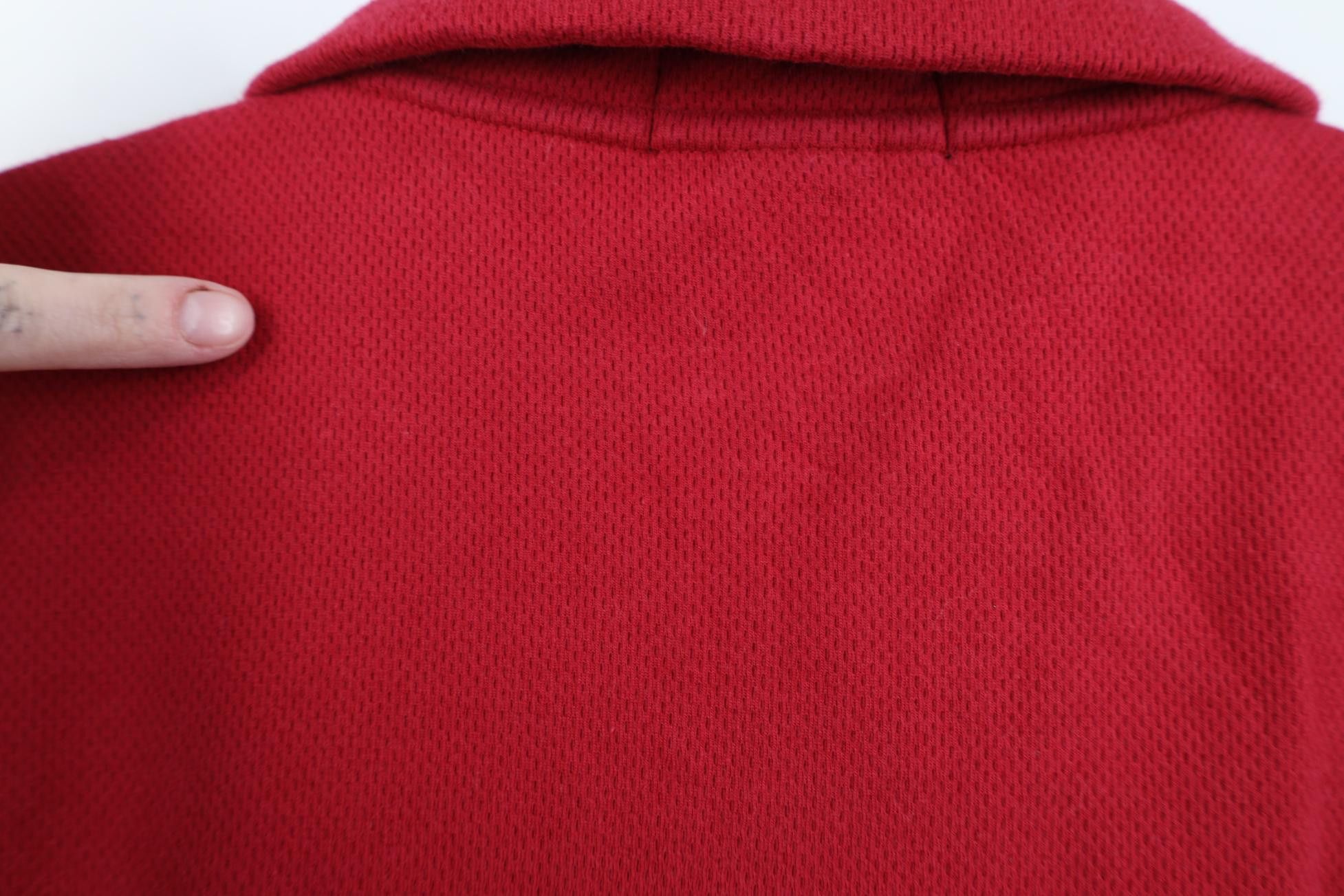 Lands' End Vintage 90s Lands End Thermal Waffle Knit 1/4 Zip Sweater Size US L / EU 52-54 / 3 - 13 Thumbnail