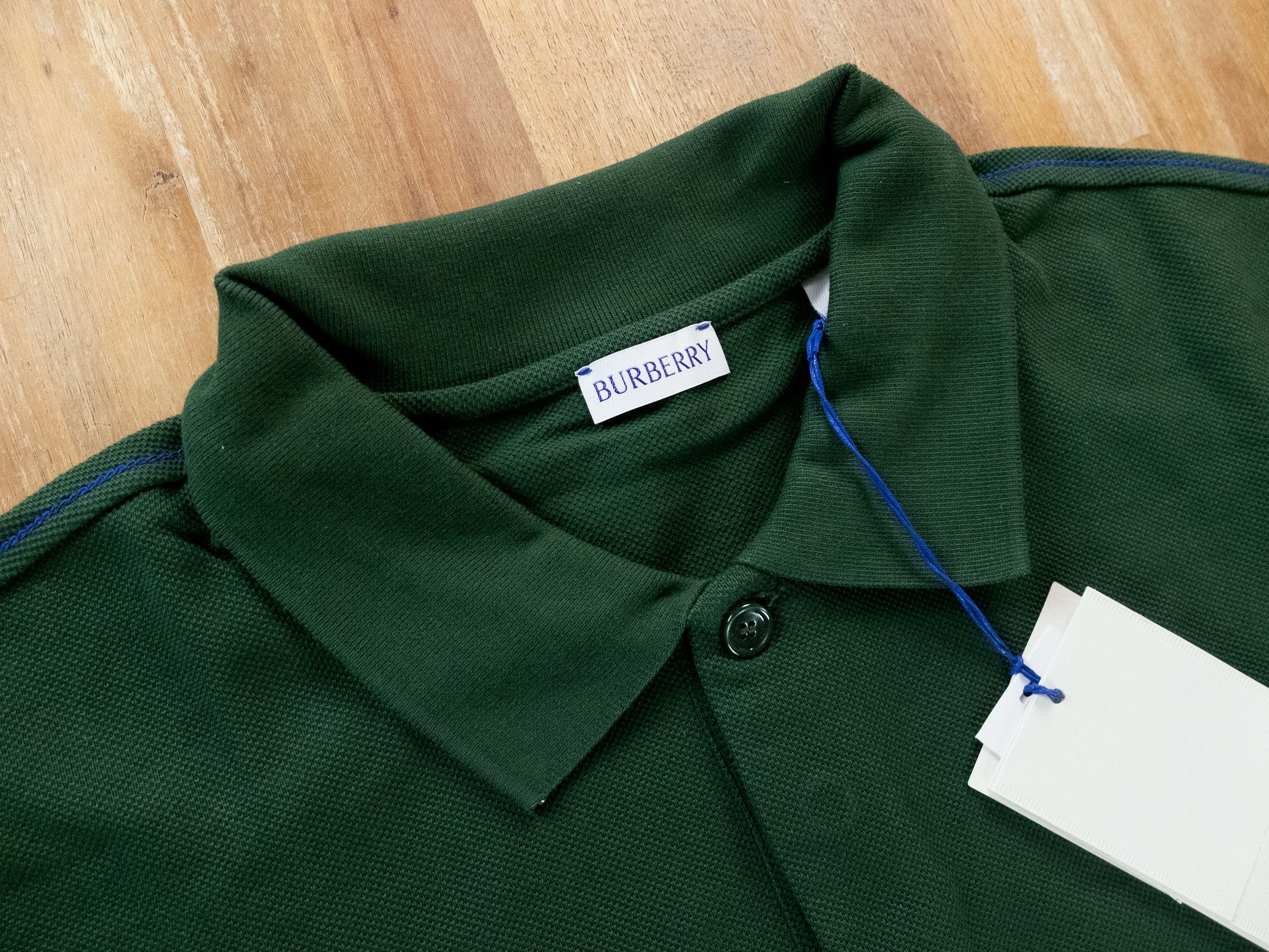 Burberry BURBERRY ivy green knight logo embroidered polo shirt Large Size US L / EU 52-54 / 3 - 6 Thumbnail