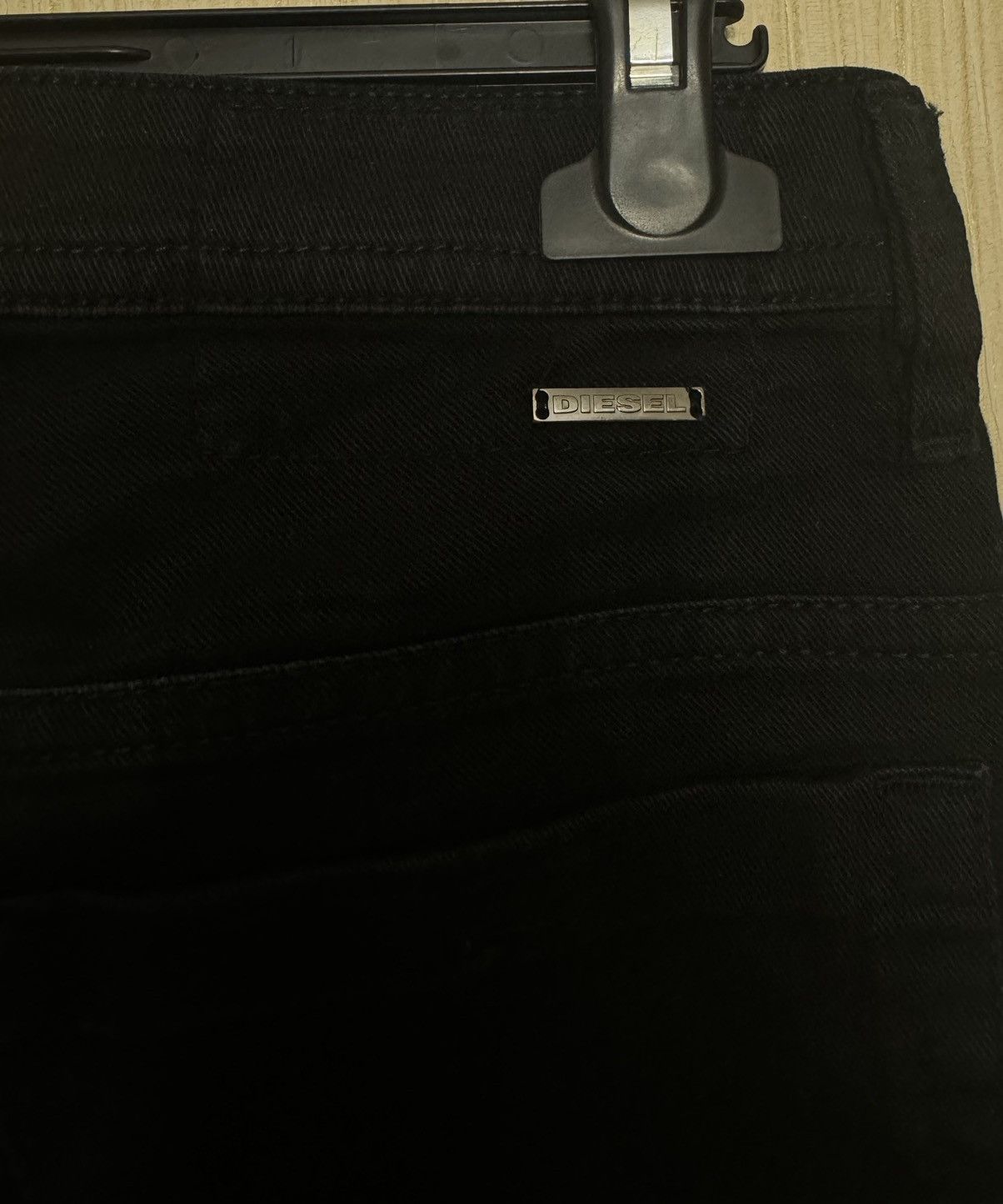 Diesel × Vintage Diesel rare Y2K vintage black denim thommer pants punk Size US 30 / EU 46 - 3 Thumbnail