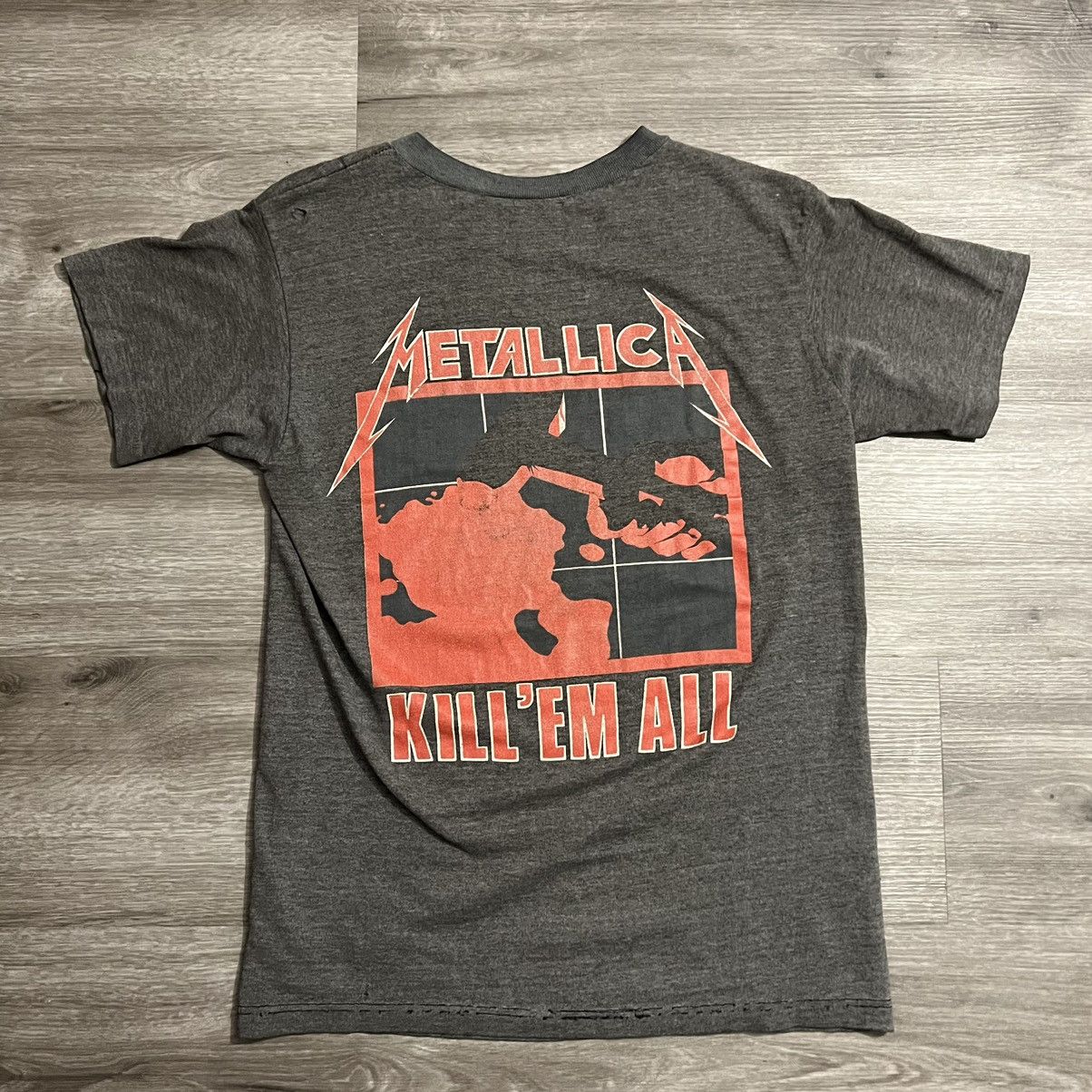 Metallica × Vintage Metallica Metal Up Your Ass Kill Em All 1985 Single Stitch Size US S / EU 44-46 / 1 - 9 Thumbnail