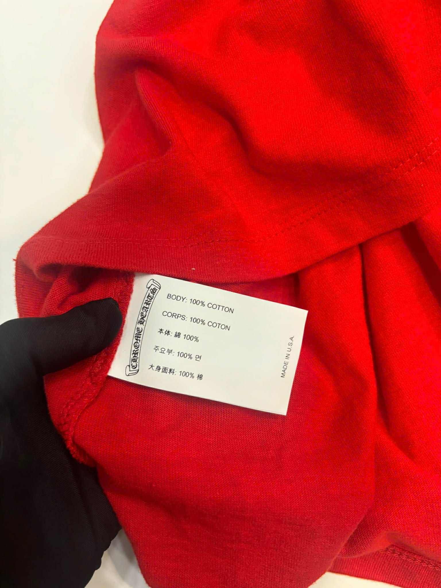 Chrome Hearts Chrome Hearts Roller Skate Horse Shoe Jersey L/S t-shirt red Size US M / EU 48-50 / 2 - 13 Thumbnail