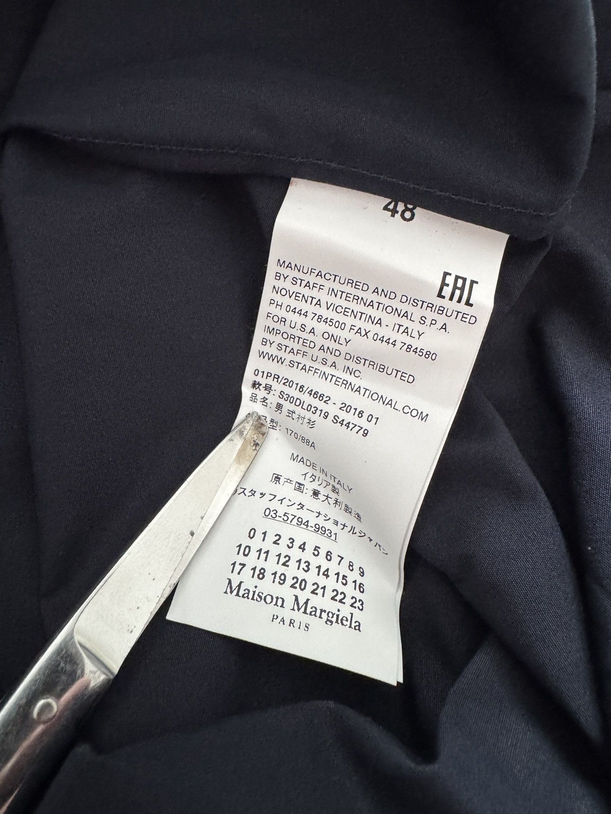 Maison Margiela Maison Margiela Shirt 2016s Zip Size US M / EU 48-50 / 2 - 10 Thumbnail