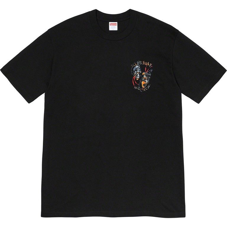 Supreme Supreme Laugh Now Tee 'Black' Size US XL / EU 56 / 4 - 1 Thumbnail
