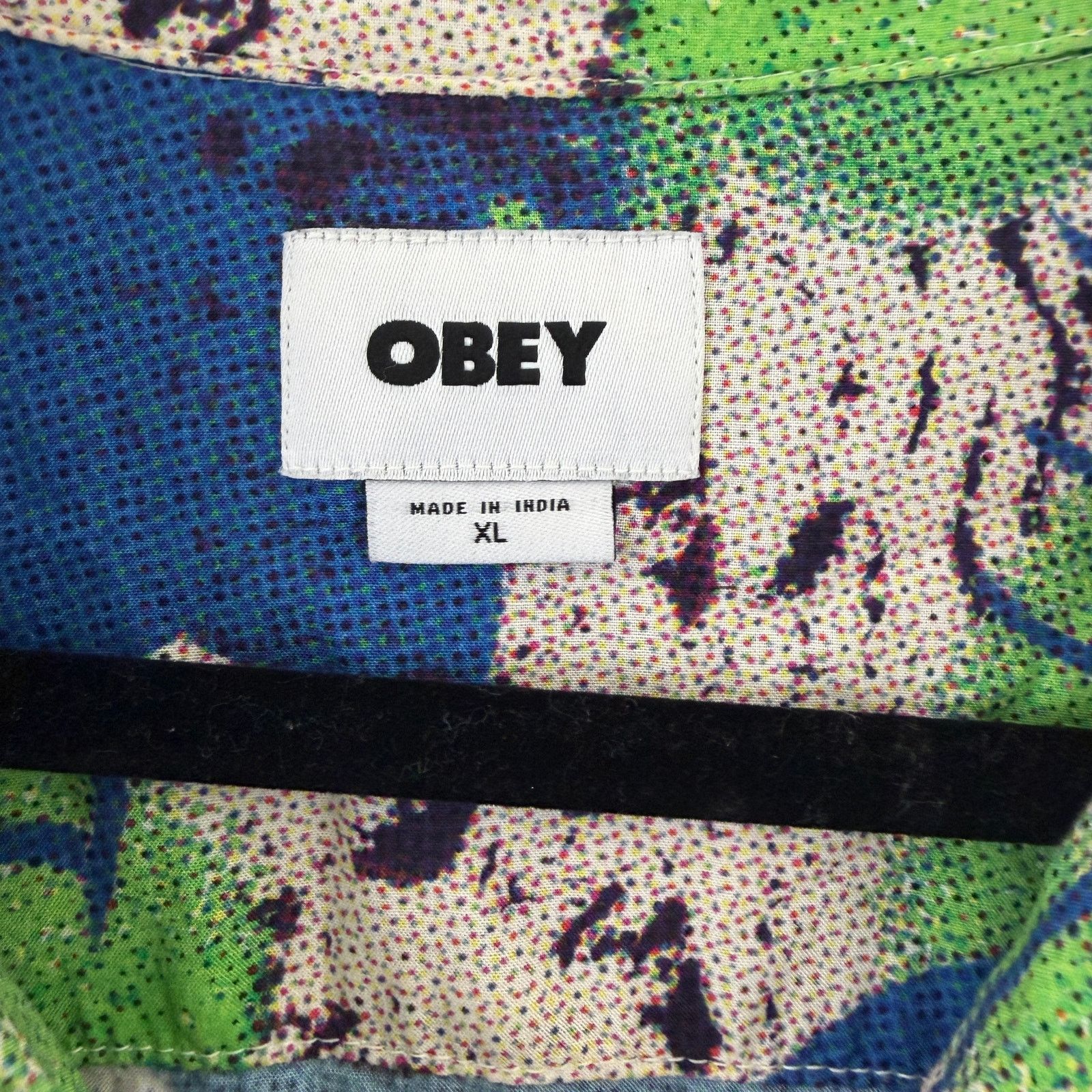 Obey Obey Mens Graphic Shirt Size US XL / EU 56 / 4 - 2 Thumbnail