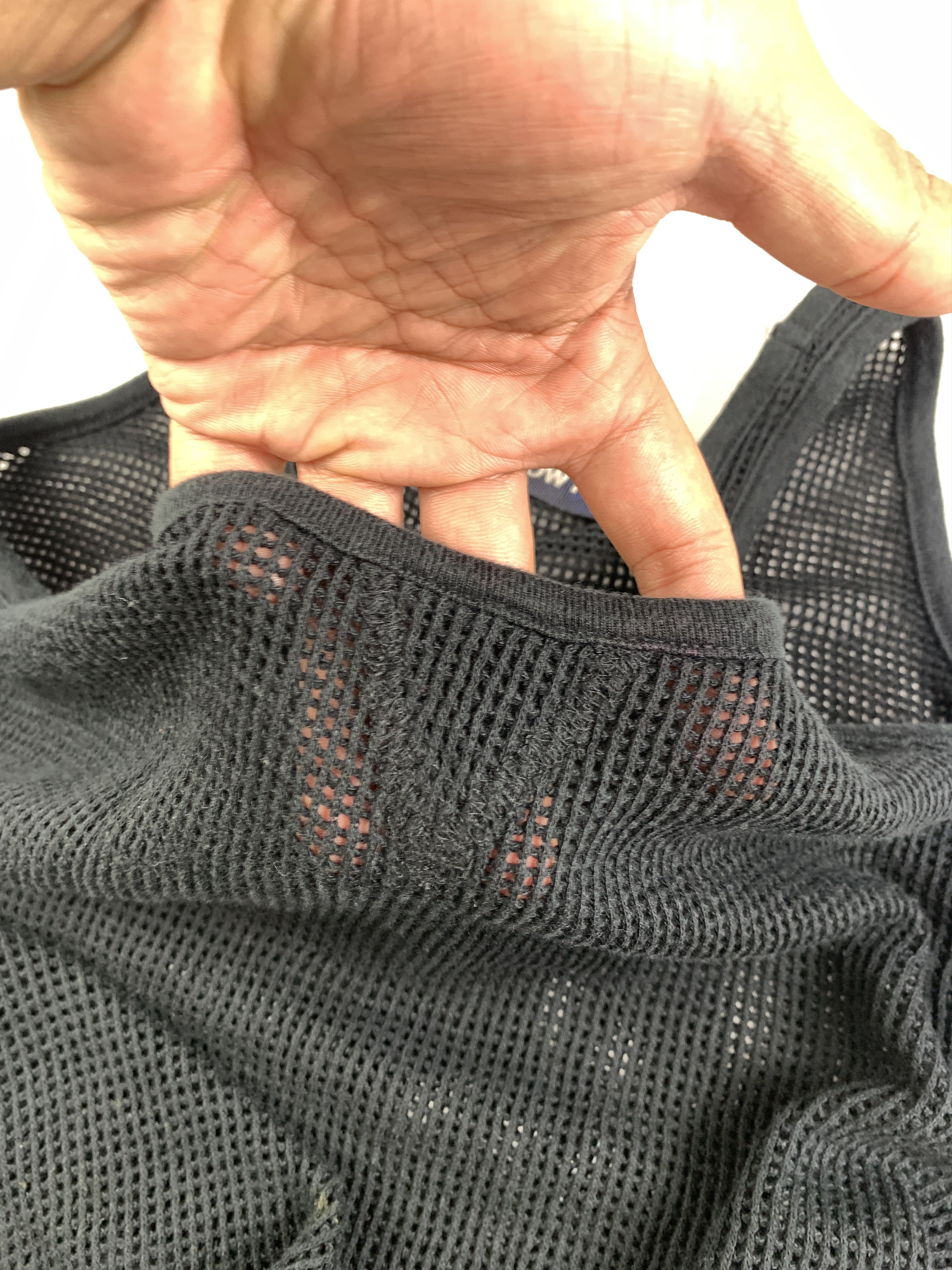Japanese Brand AS KNOW AS Black Mesh Wire Tanktop (M) Size M / US 6-8 / IT 42-44 - 7 Thumbnail