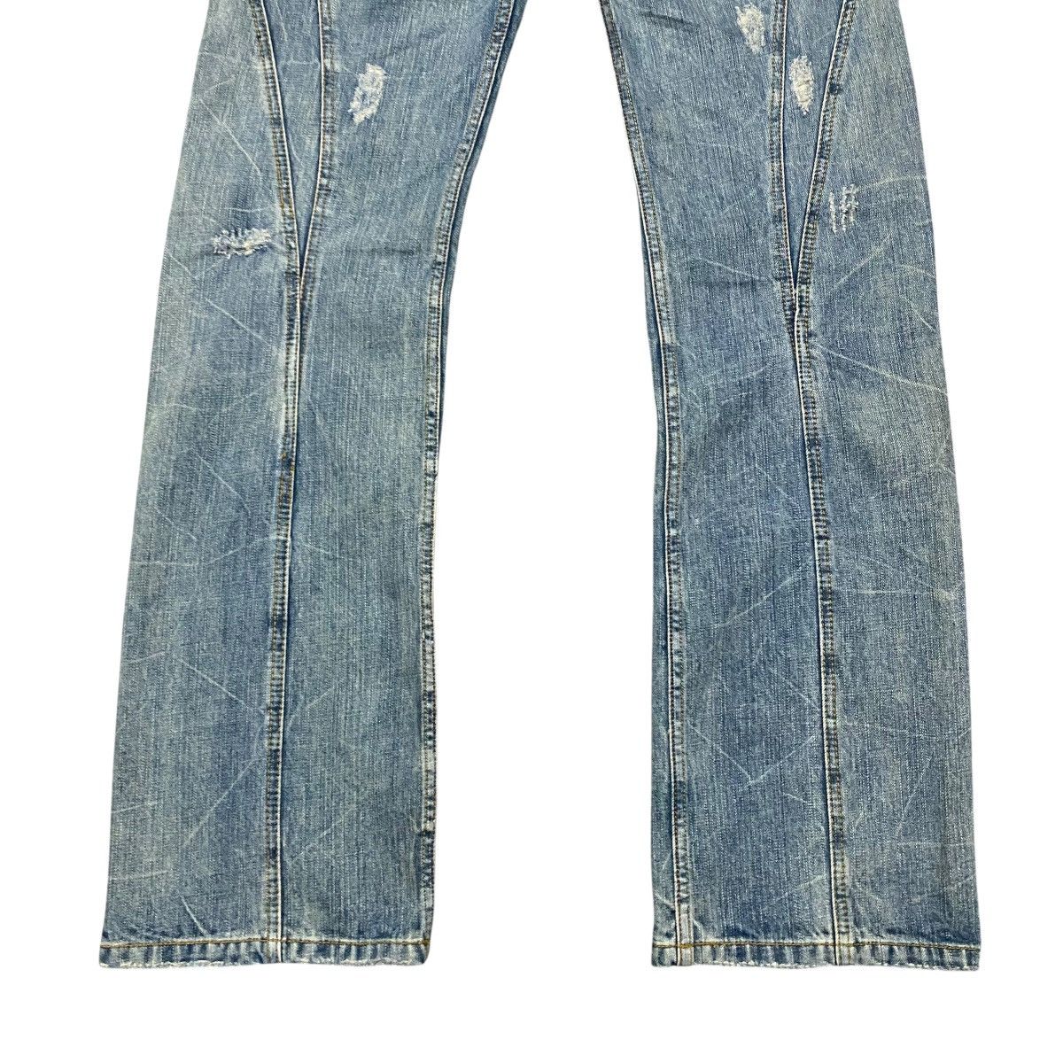 Nicole Club NCFM Denim Hybrid Flare Jeans Size US 34 / EU 50 - 7 Thumbnail