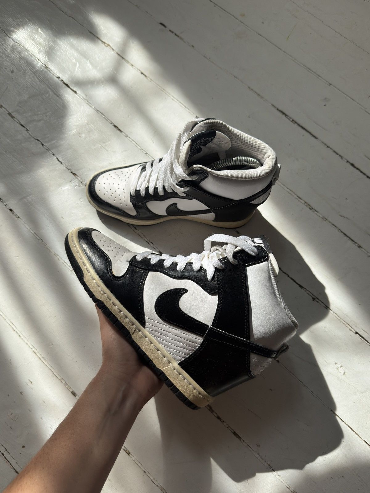 Nike VINTAGE NIKE BECKETT HIGH PLATFORM SNEAKERS SHOES Size US 6.5 / IT 36.5 - 1 Thumbnail