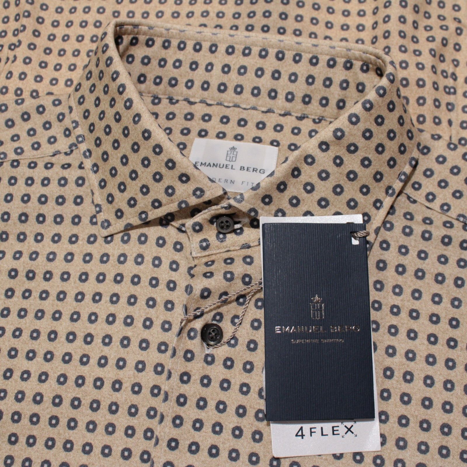 Other Emanuel Berg New with tags Shirt Size M US In Beige Size US M / EU 48-50 / 2 - 1 Thumbnail