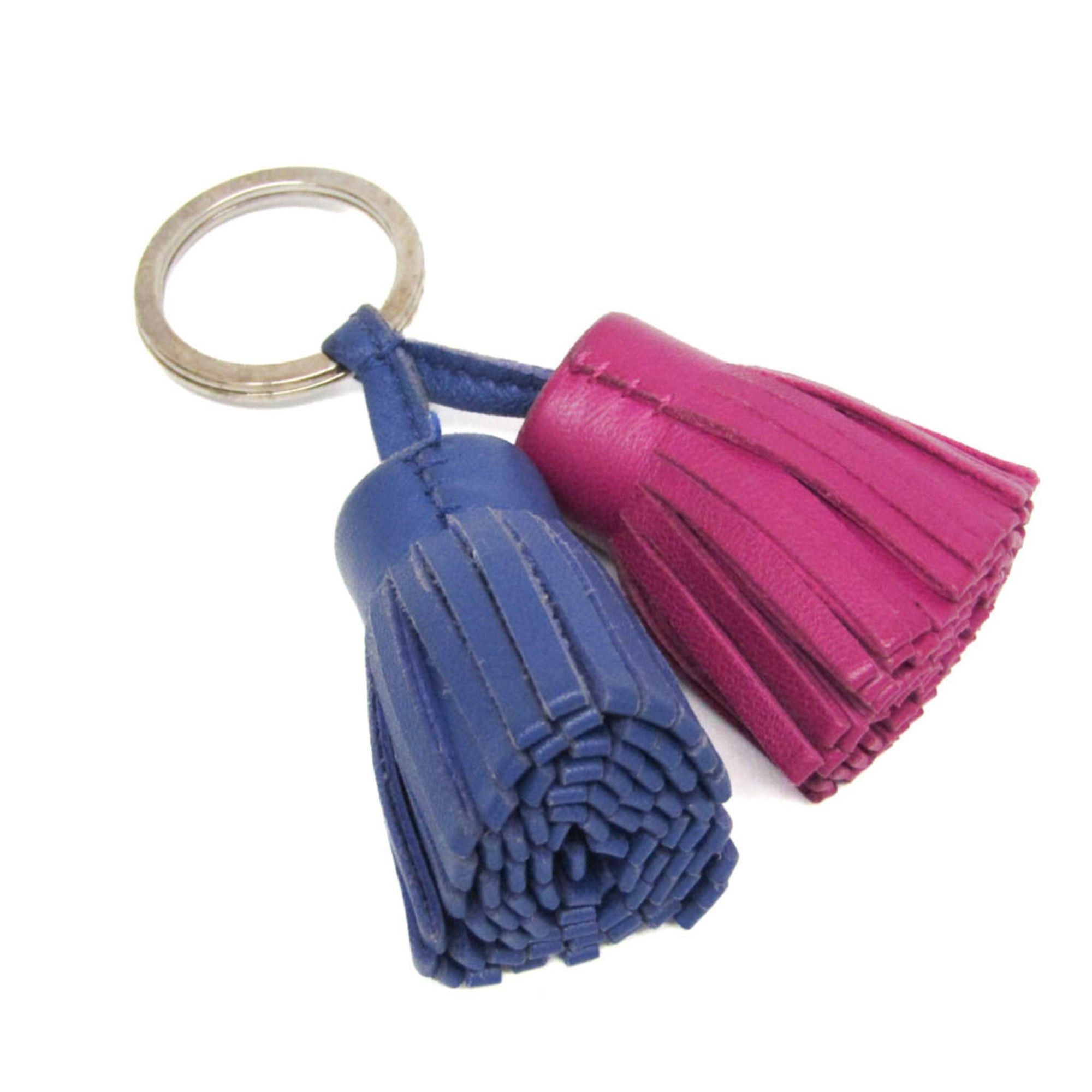 Hermes Hermes Carmen Uno Dos Keyring (Navy,Purple) Size ONE SIZE - 1 Thumbnail