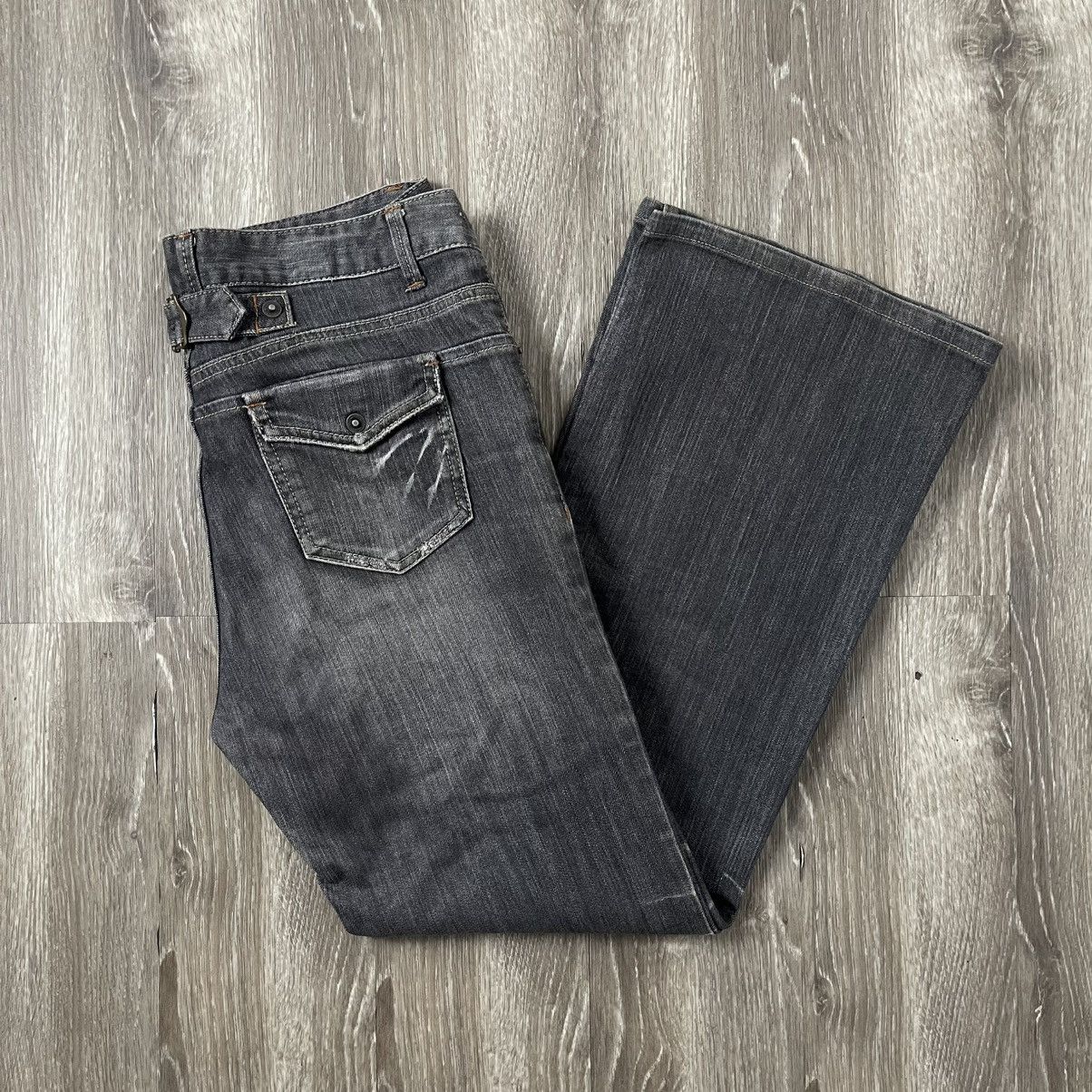 If Six Was Nine × Japanese Brand × Vintage FLARED BOOTCUT FECTSUNSAT Size US 33 - 6 Thumbnail