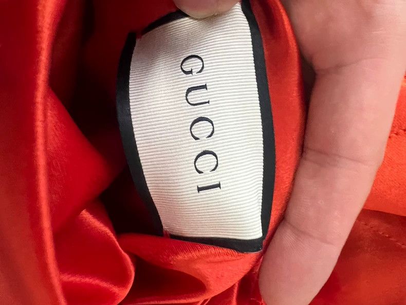 Gucci Silk arm logo jacket 2504-Nextarrow