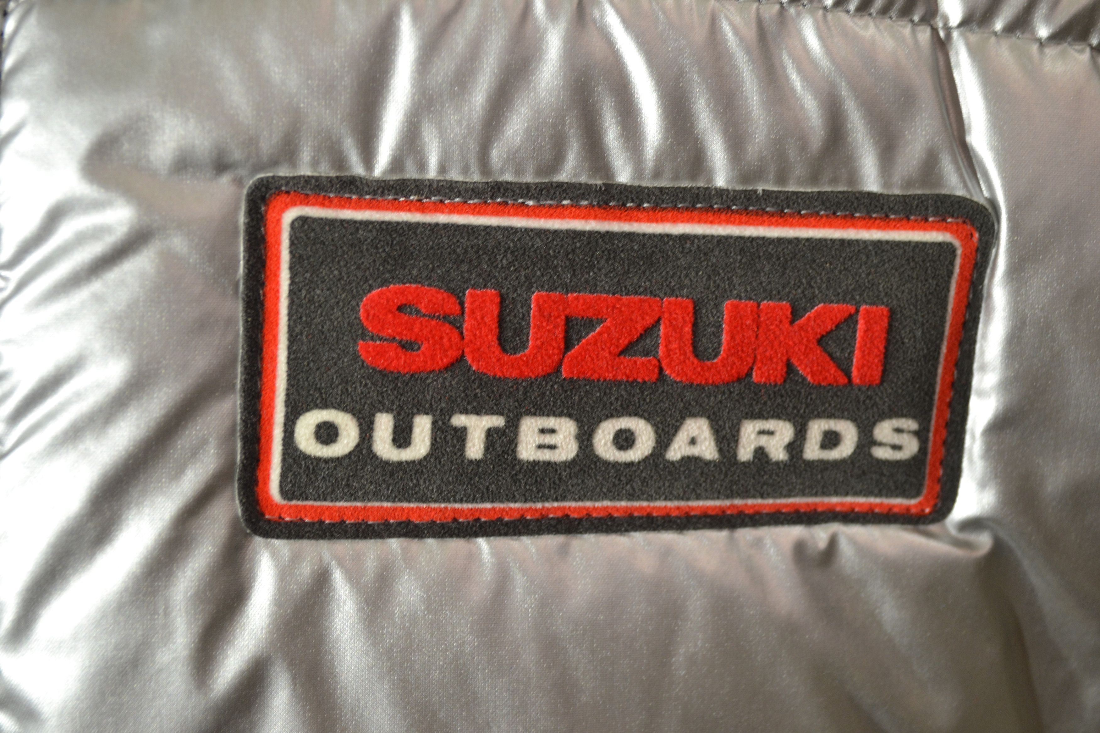 Other Vintage 90s Suzuki Outboards Silver Vest / Rare Y2K Size US L / EU 52-54 / 3 - 4 Thumbnail