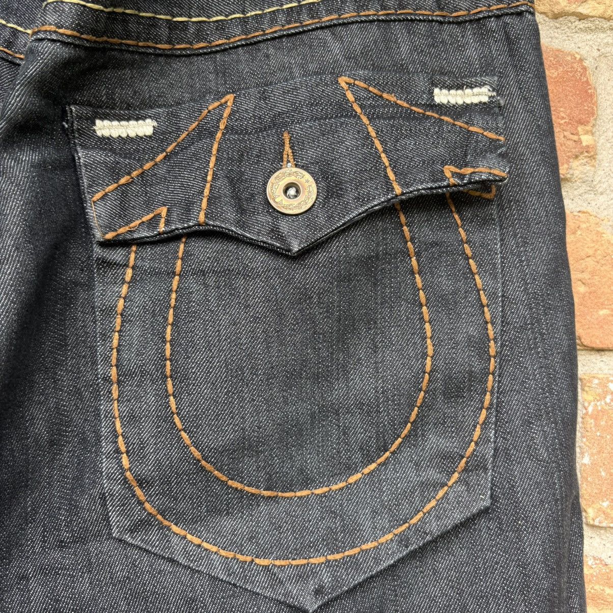 True Religion True Religion Section Joey Super T Baggy Wide Leg Jeans Size US 38 / EU 54 - 2 Thumbnail