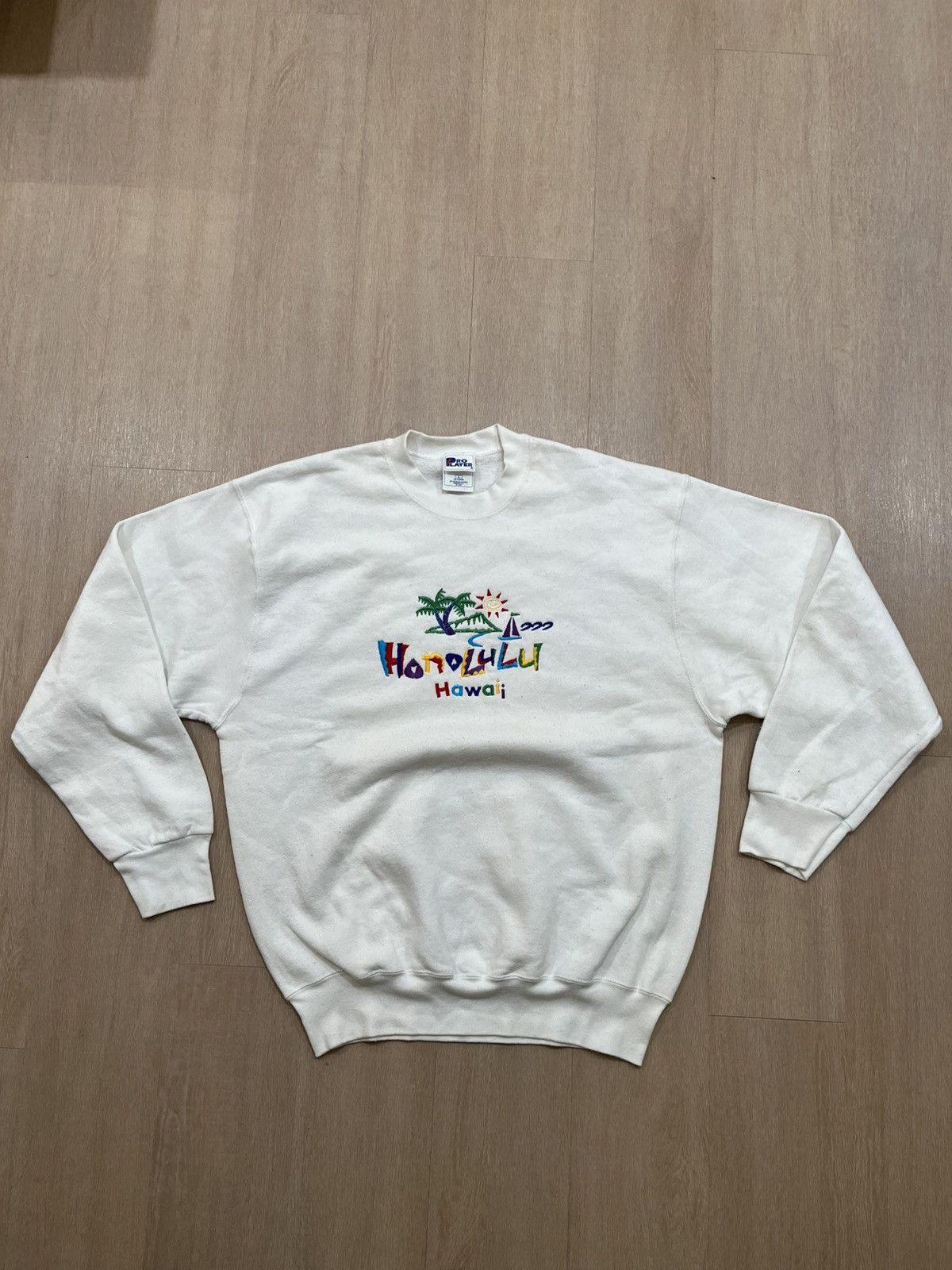 Pro Player Vintage Honolulu Hawaii Crewneck Size US L / EU 52-54 / 3 - 1 Thumbnail