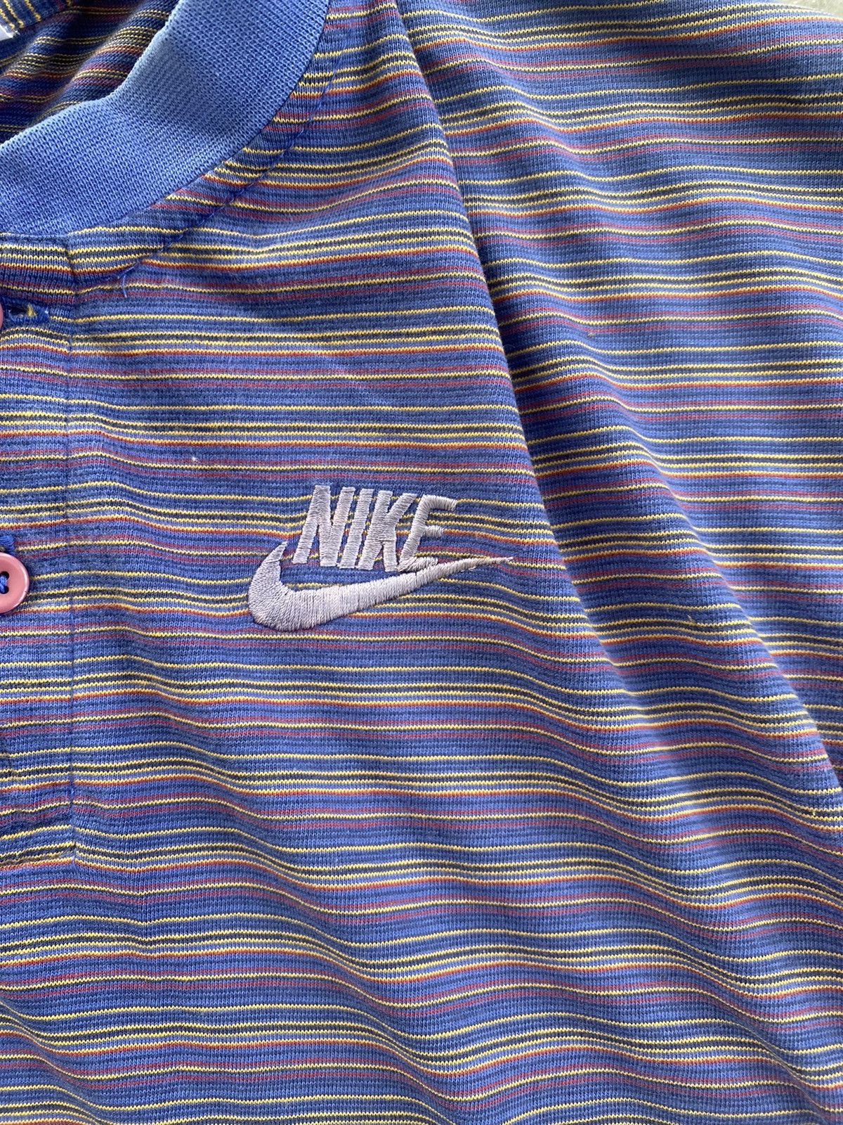 Nike VINTAGE 90S NIKE ACG BUTTON STRIPES TEE Size US L / EU 52-54 / 3 - 3 Thumbnail