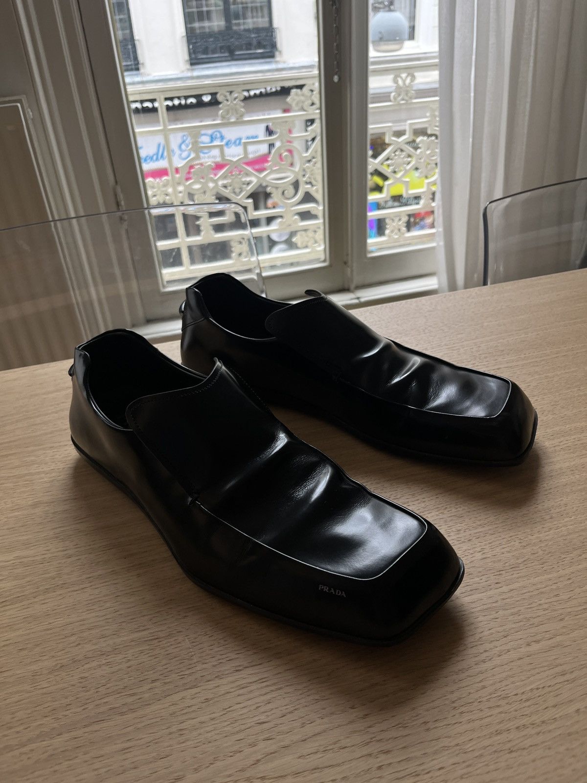 Prada Prada SS24 Razor Brushed Leather Loafers - UK10 Size US 11 / EU 44 - 7 Thumbnail