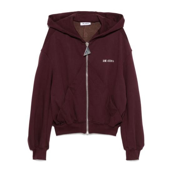 The Attico THE ATTICO Women Hoodies 251WCF00015 JJF007AA 114 PURPLE Size M / US 6-8 / IT 42-44 - 1 Thumbnail