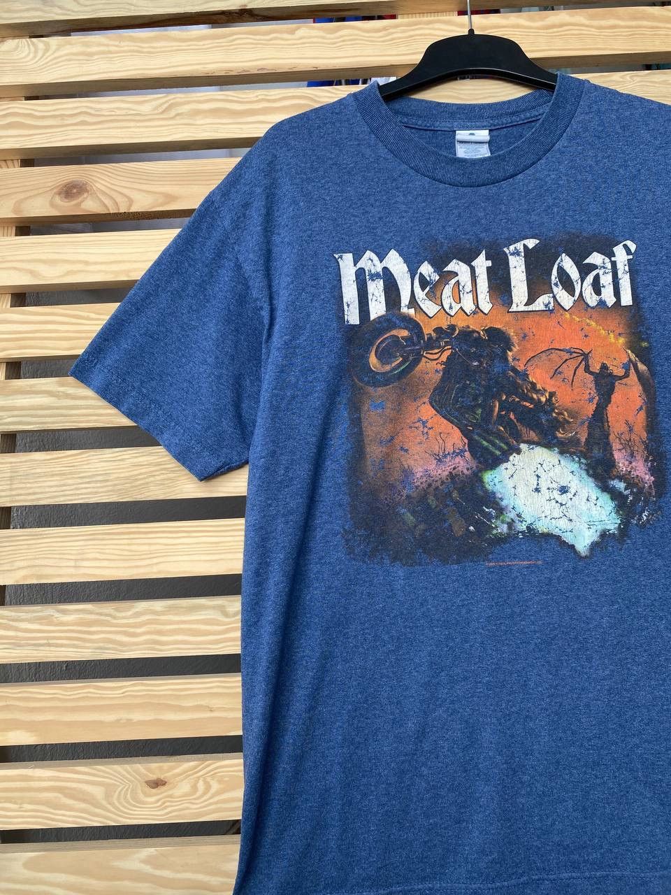 Band Tees × Vintage Vintage Meat Loaf 2003 Tour Tee 90s Size US L / EU 52-54 / 3 - 2 Thumbnail