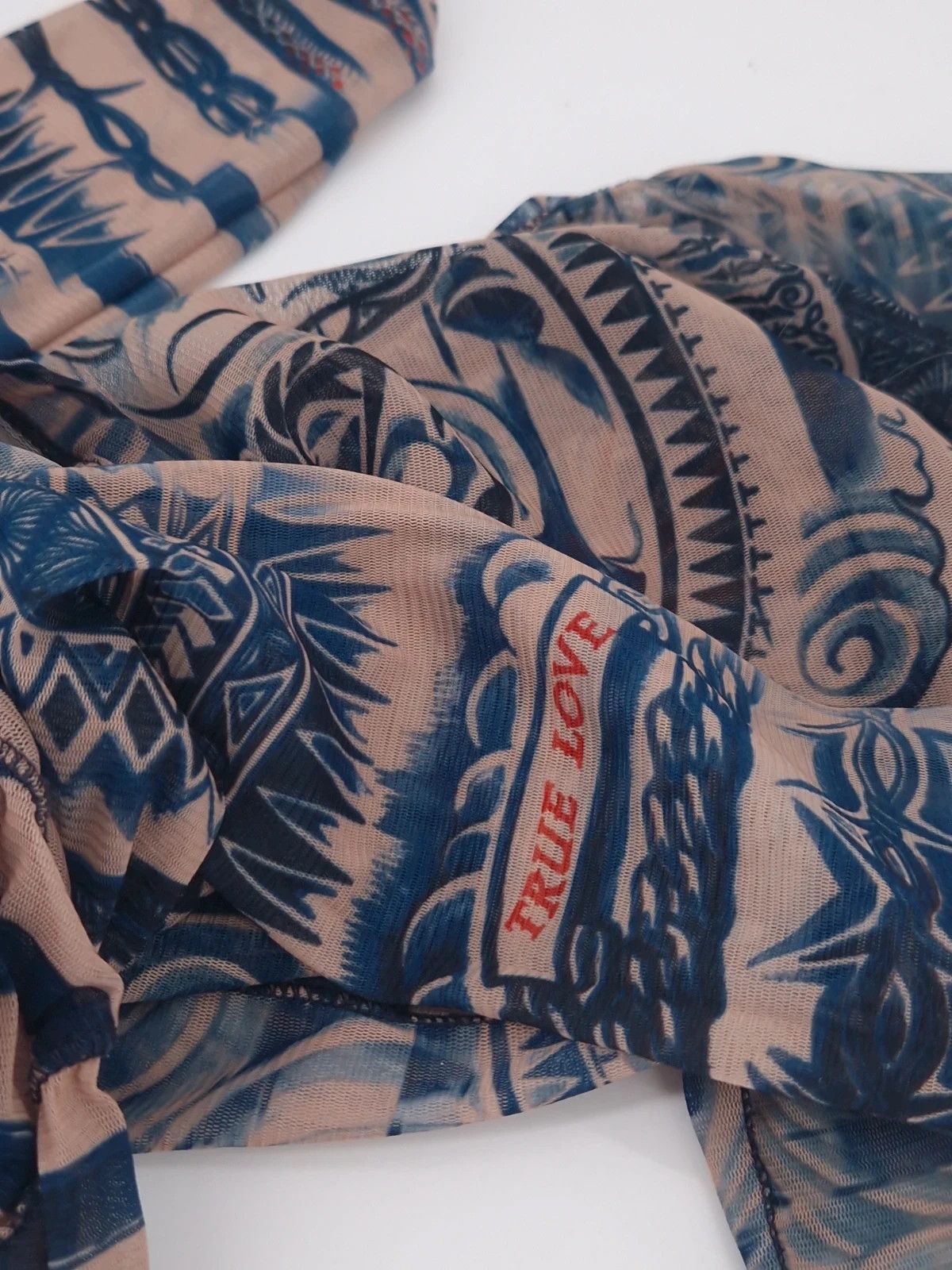 Jean Paul Gaultier JPG Tattoo Mesh Top Size XS / US 0-2 / IT 36-38 - 5 Thumbnail