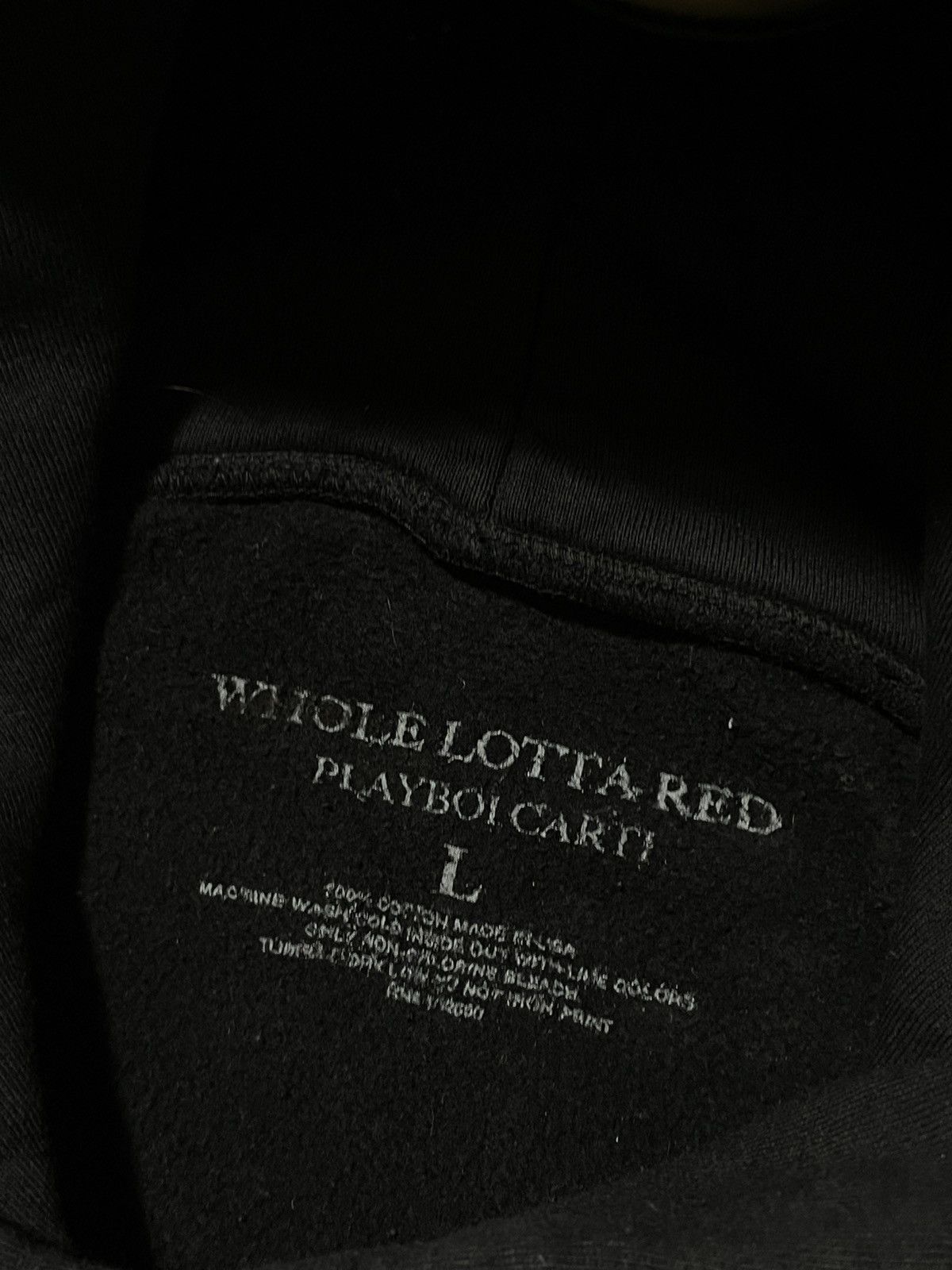 Other Playboi Carti Whole Lotta Red Son of Darkness hoodie opium Size US L / EU 52-54 / 3 - 7 Thumbnail