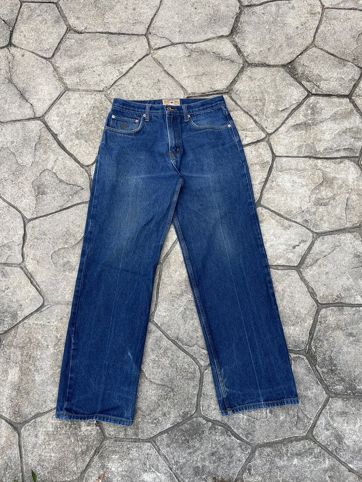 Rocawear Y2K Rocawear Basic Blue Straight Leg Denim Pants Size US 32 / EU 48 - 2 Thumbnail