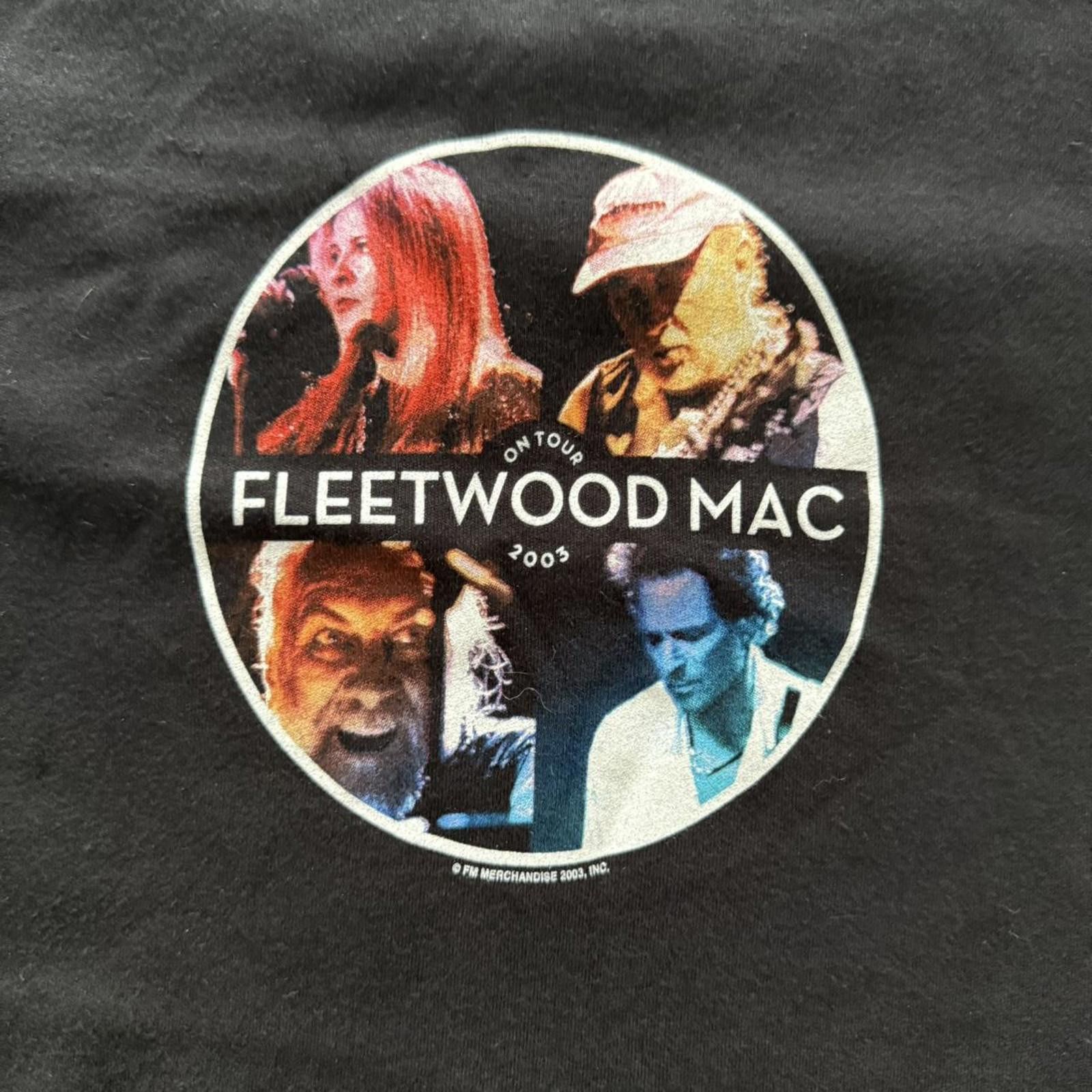 Other RARE Vintage 2003 Fleetwood Mac Baby Tee, Women’s L Size L / US 10 / IT 46 - 2 Thumbnail
