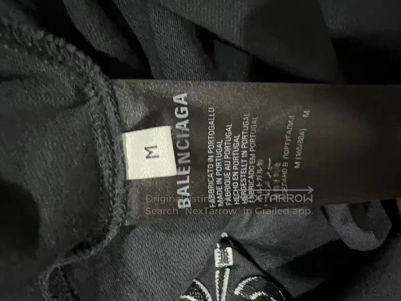 Balenciaga Balenciaga 3B Embroidered Short Sleeve M. Size US M / EU 48-50 / 2 - 4 Thumbnail