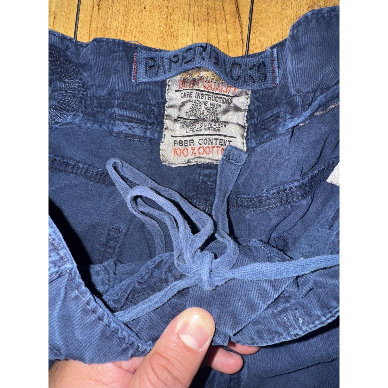 Vintage Paperbacks Cargo Shorts 36 Navy Blue Utility Pockets Outdoor Size US 36 / EU 52 - 7 Thumbnail