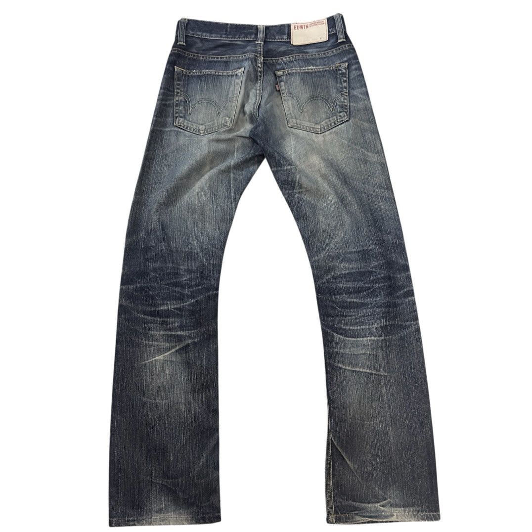 If Six Was Nine Archives ‼️ Japanese Edwin 503 Rusty Heavy Faded Wash Denim Size US 28 / EU 44 - 1 Thumbnail