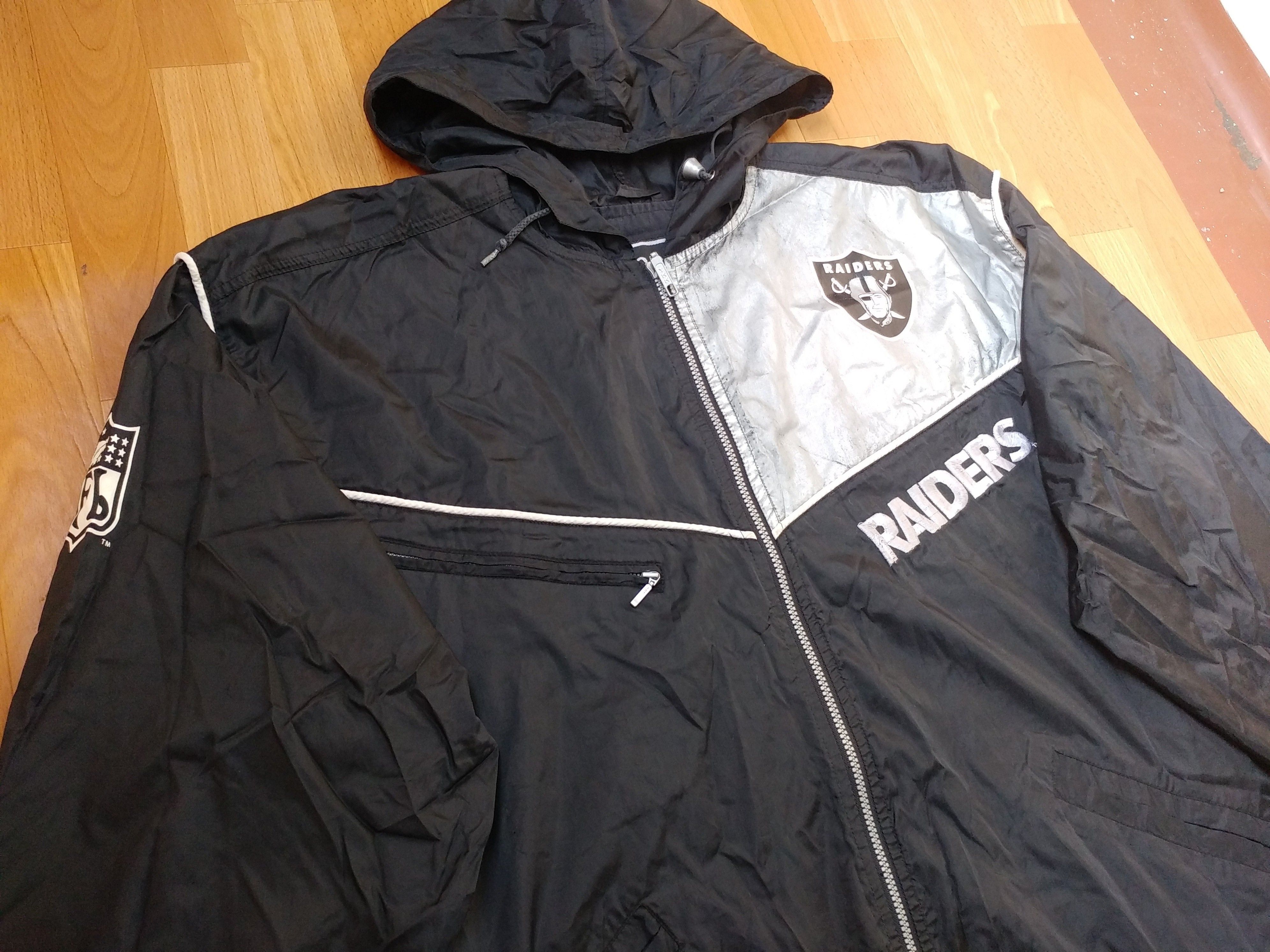 NFL Los Angeles Raiders jacket, 1993 Campri Teamline, vintage XL Size US XL / EU 56 / 4 - 4 Thumbnail
