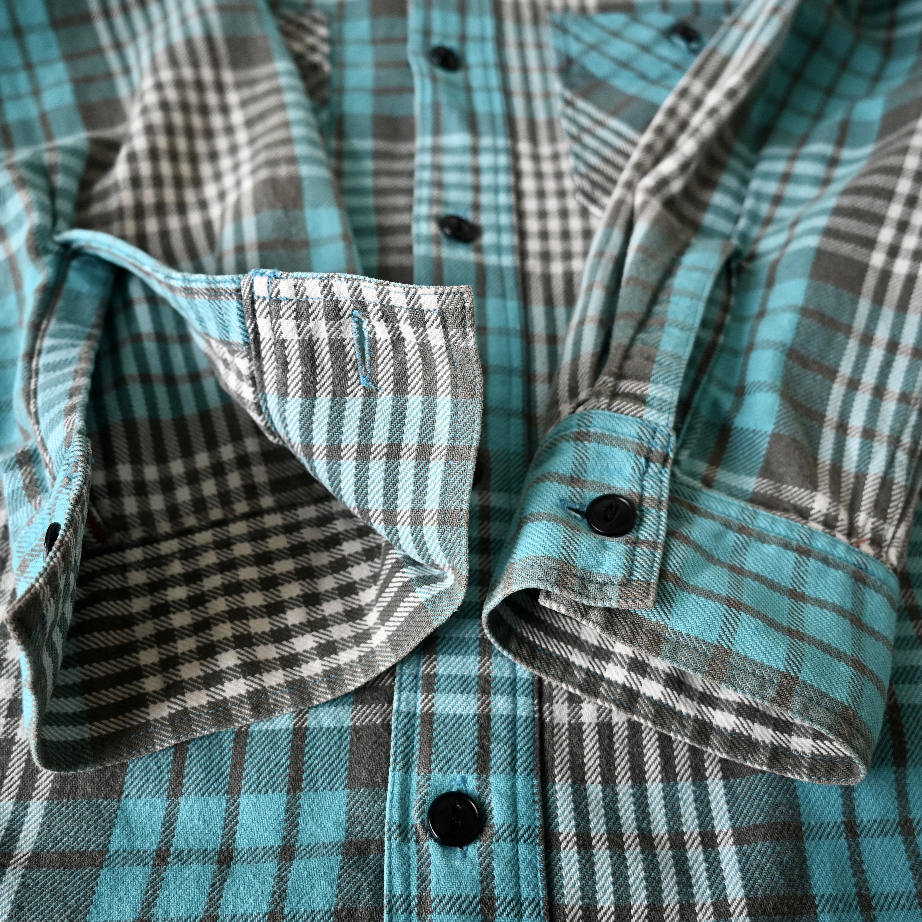 Sugar Cane SUGAR CANE midi-heavy cotton flannel shirt, made in Japan, M Size US M / EU 48-50 / 2 - 8 Thumbnail