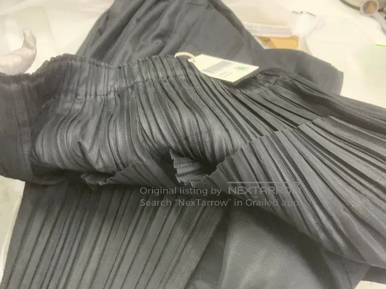 Issey Miyake Issey Miyake size:3 Pleated Polyester Casual Pants Size 31" - 9 Thumbnail