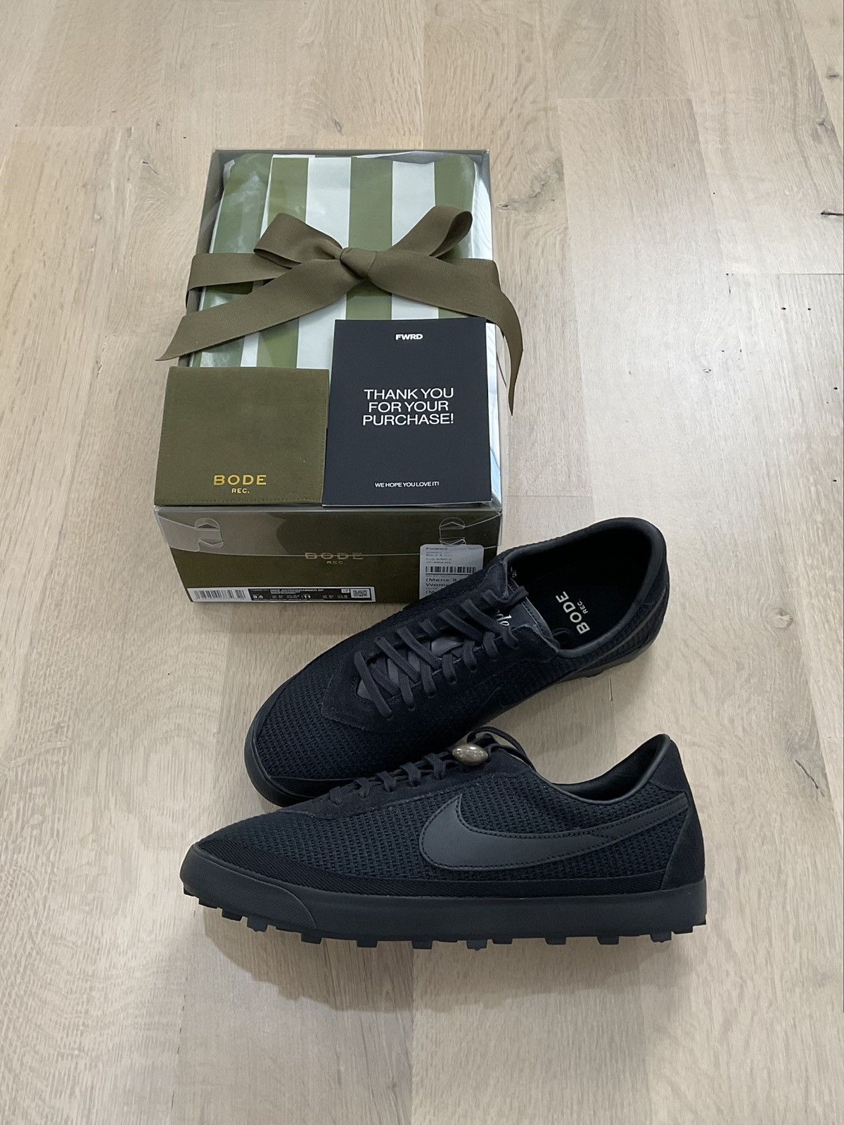 Bode × Nike Nike x Bode Astro Grabber SP Black FQ6892-001 Size US 9.5 / EU 42-43 - 1 Thumbnail