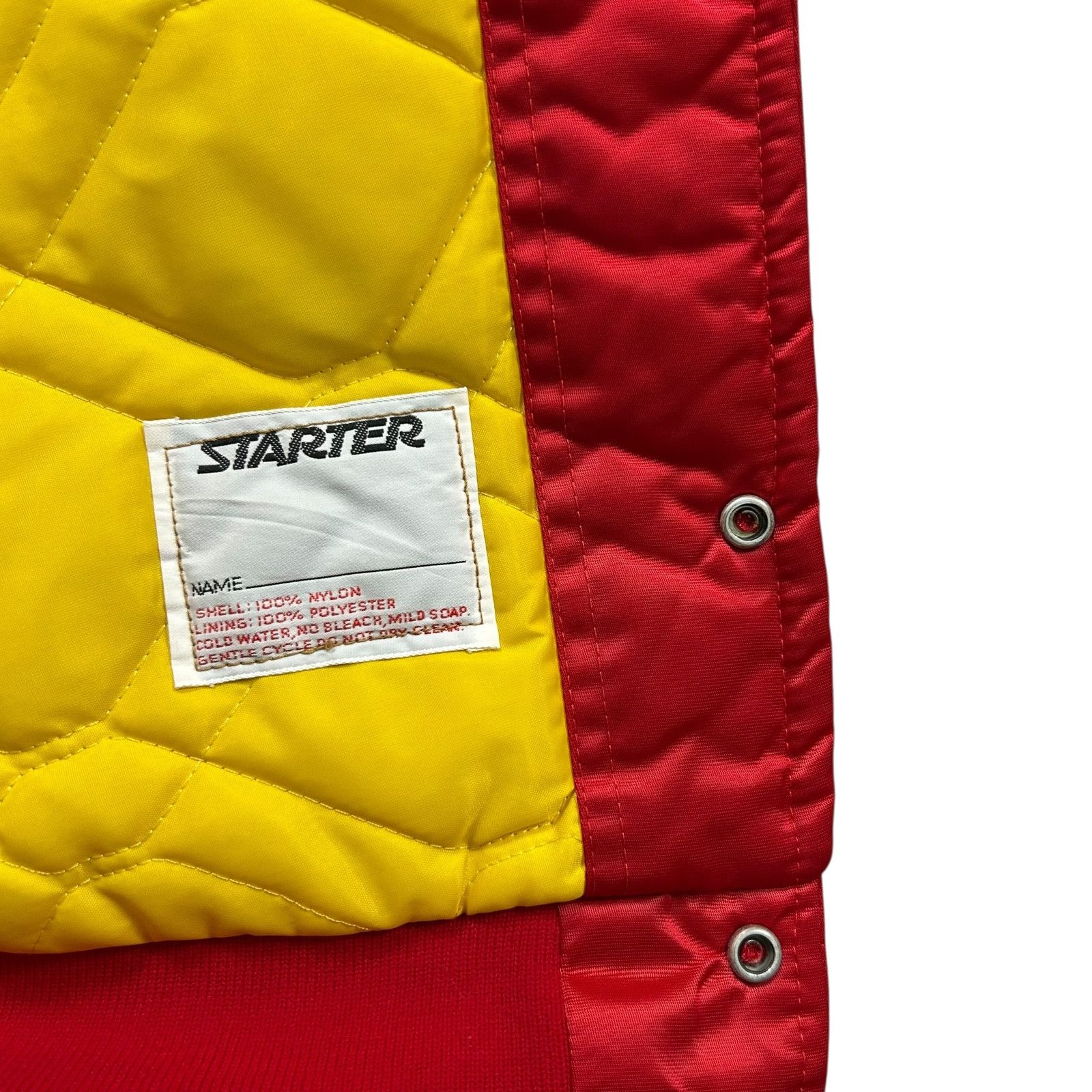 NBA RARE VTG 90s HOUSTON ROCKETS STARTER SATIN BOMBER JACKET Size US M / EU 48-50 / 2 - 9 Thumbnail