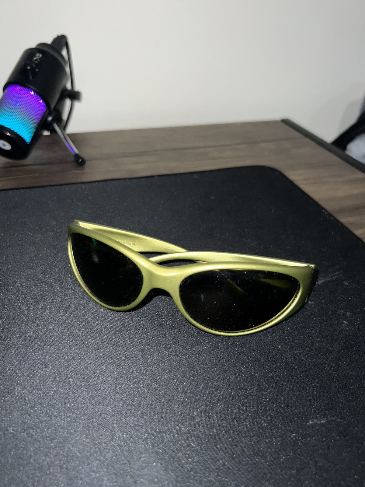 Japanese Brand × Vintage CRAP Zone Metallic glasses Size 28 - 1 Thumbnail