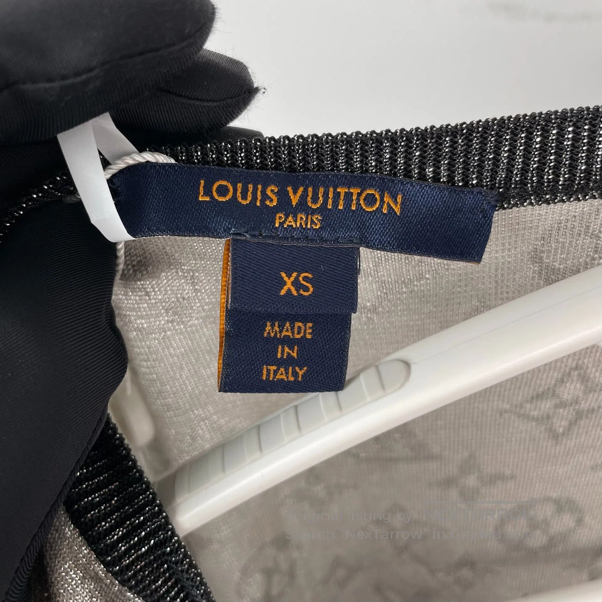 Louis Vuitton Louis Vuitton Silver metallic shiny sleeveless vest top| Size XS / US 0-2 / IT 36-38 - 6 Thumbnail