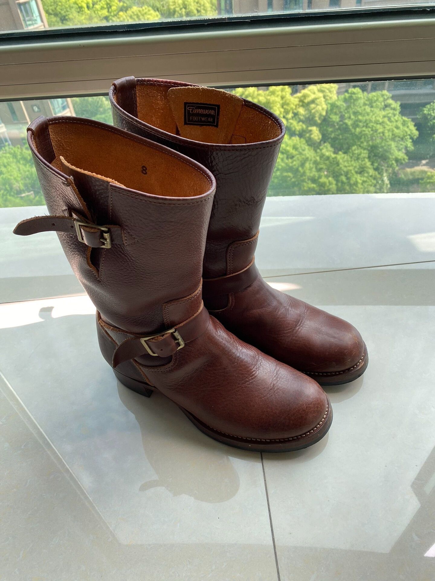 At Last & Co TimeWorn Engineer Boots by AtLast&Co Size US 8 / EU 41 - 1 Thumbnail