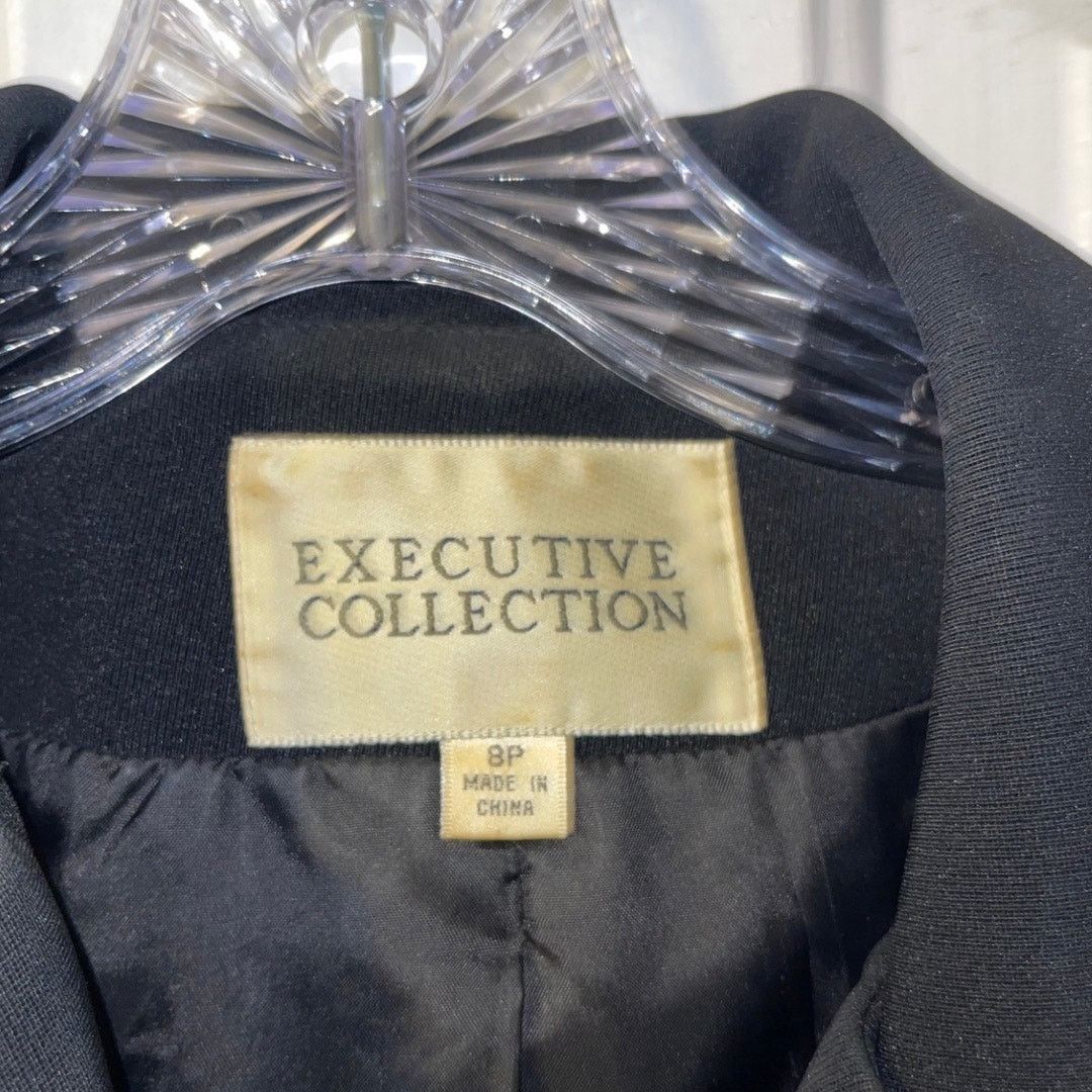 Other Executive Collection Womens Blazer Size 8P Office Vintage Size M / US 6-8 / IT 42-44 - 3 Thumbnail