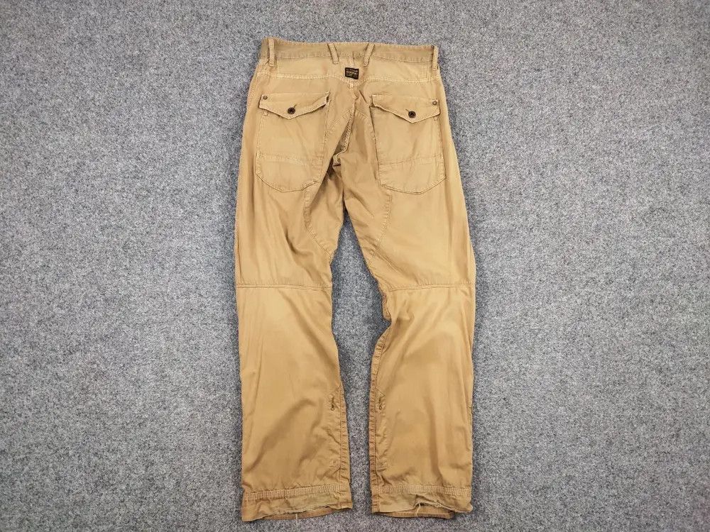 G-Star Vintage 90's G Star Raw General Tapered Faded Cargo Pants Size US 34 / EU 50 - 5 Thumbnail