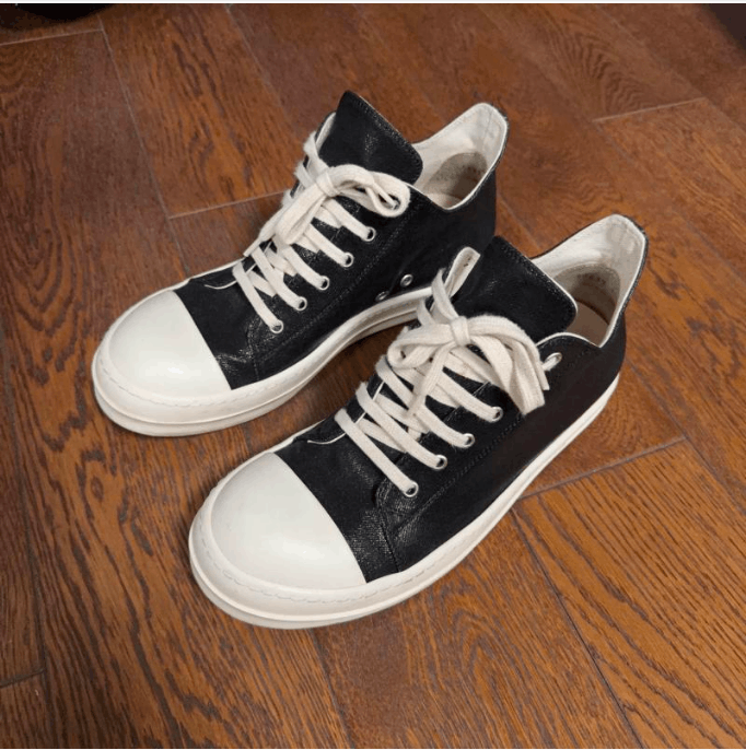 Rick Owens Rick Owens Low-Top Sneakers Size US 7 / EU 40 - 1 Thumbnail