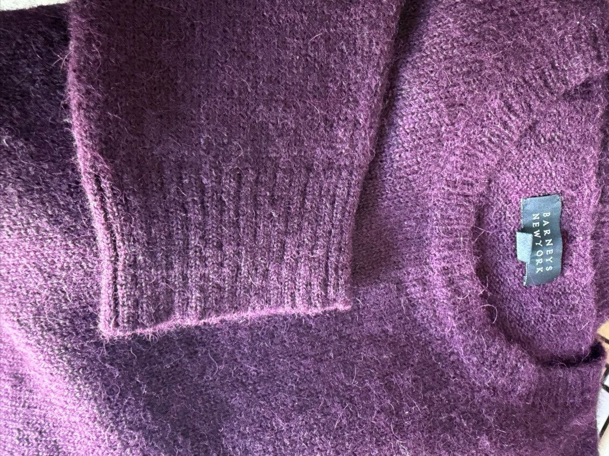 Barneys New York Barneys New York Maroon Alpaca Blend Sweater Size US M / EU 48-50 / 2 - 4 Thumbnail