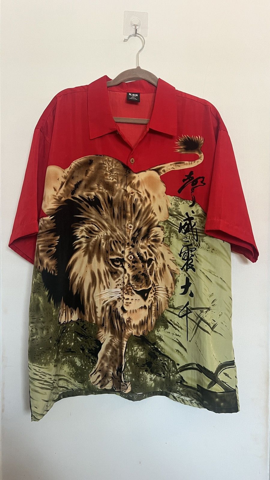 Other Vintage KNU Gear Lion Short-Sleeve Button-Down Shirt Size US XL / EU 56 / 4 - 1 Thumbnail
