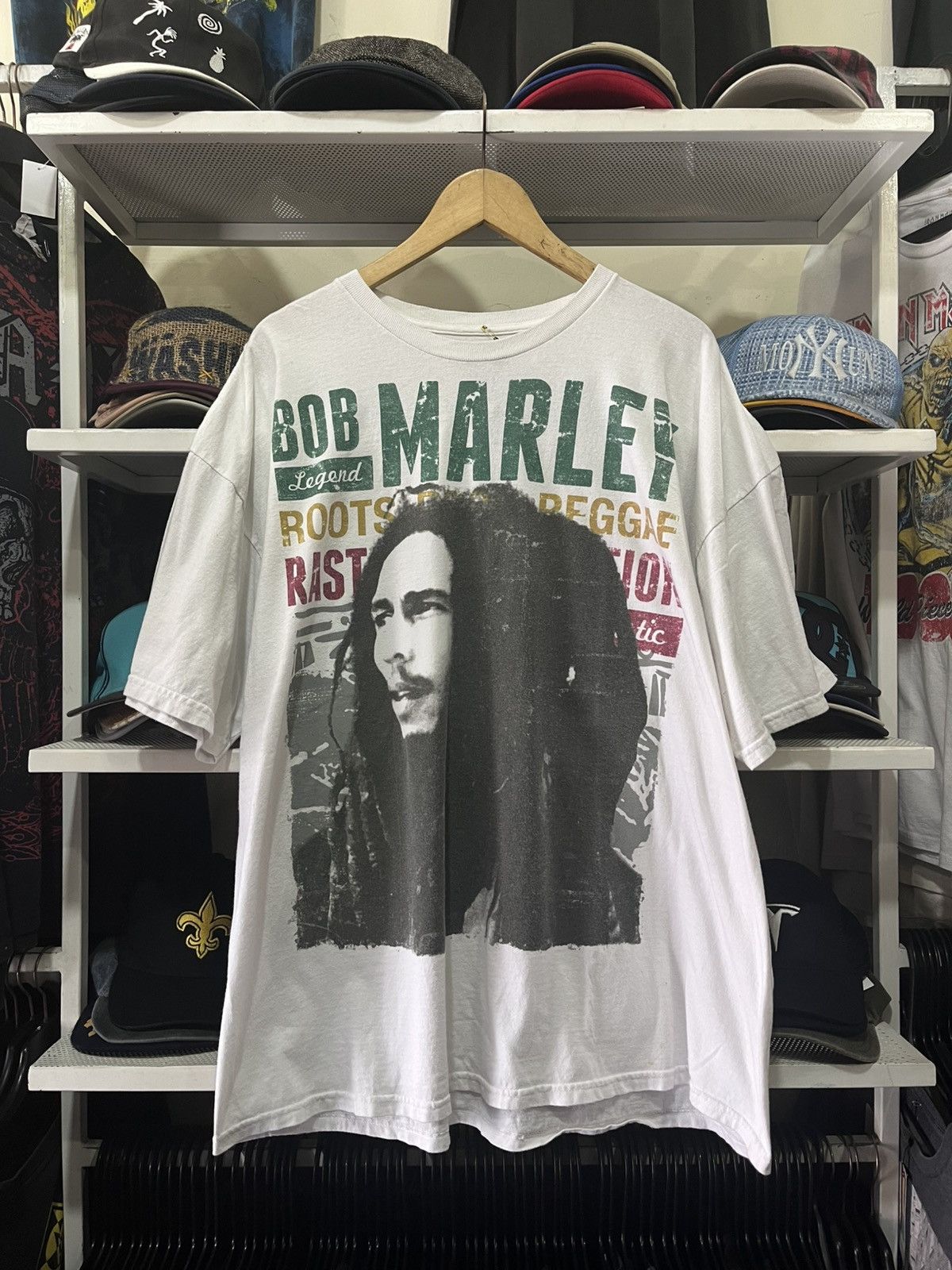 Bob Marley Bob Marley Reggae Rasta Legend Shirt RRU Root Dancehall Zion Size US XXL / EU 58 / 5 - 1 Thumbnail