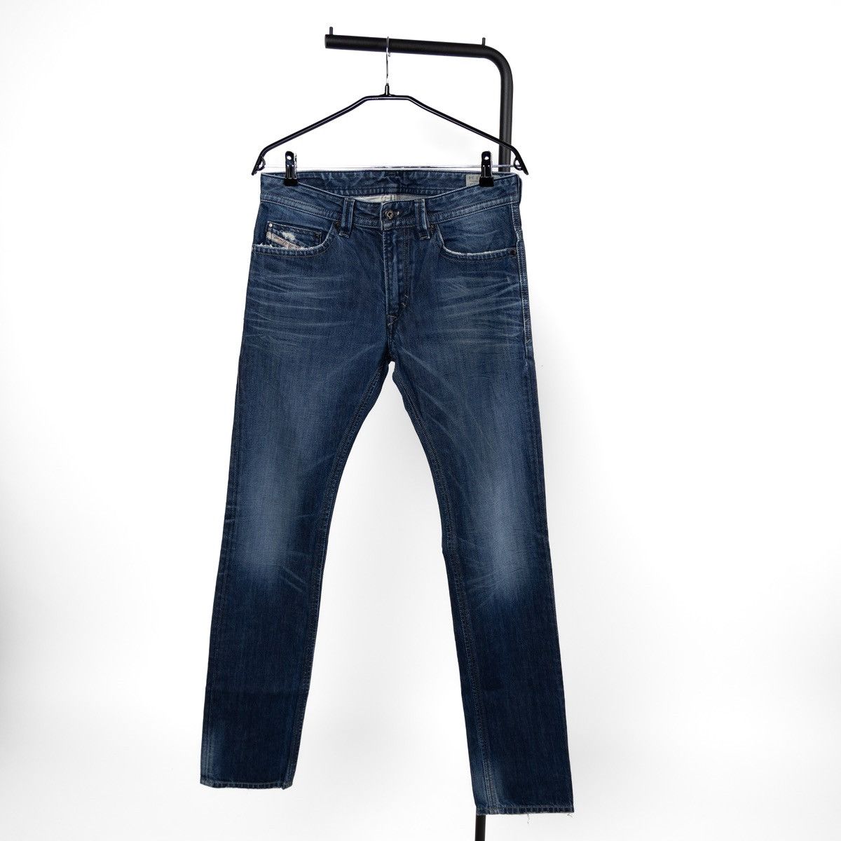 Diesel Diesel Thavar 0817G Mens Blue Jeans Slim Fit Stretch Denim Size US 30 / EU 46 - 1 Thumbnail