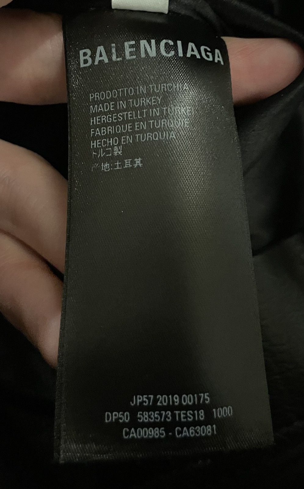 Balenciaga SS19 Leather pants Size US 30 / EU 46 - 4 Thumbnail