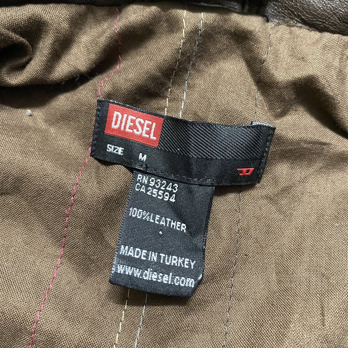 Diesel Vintage Diesel Leather Jacket 'Trabajadores Size US M / EU 48-50 / 2 - 19 Thumbnail